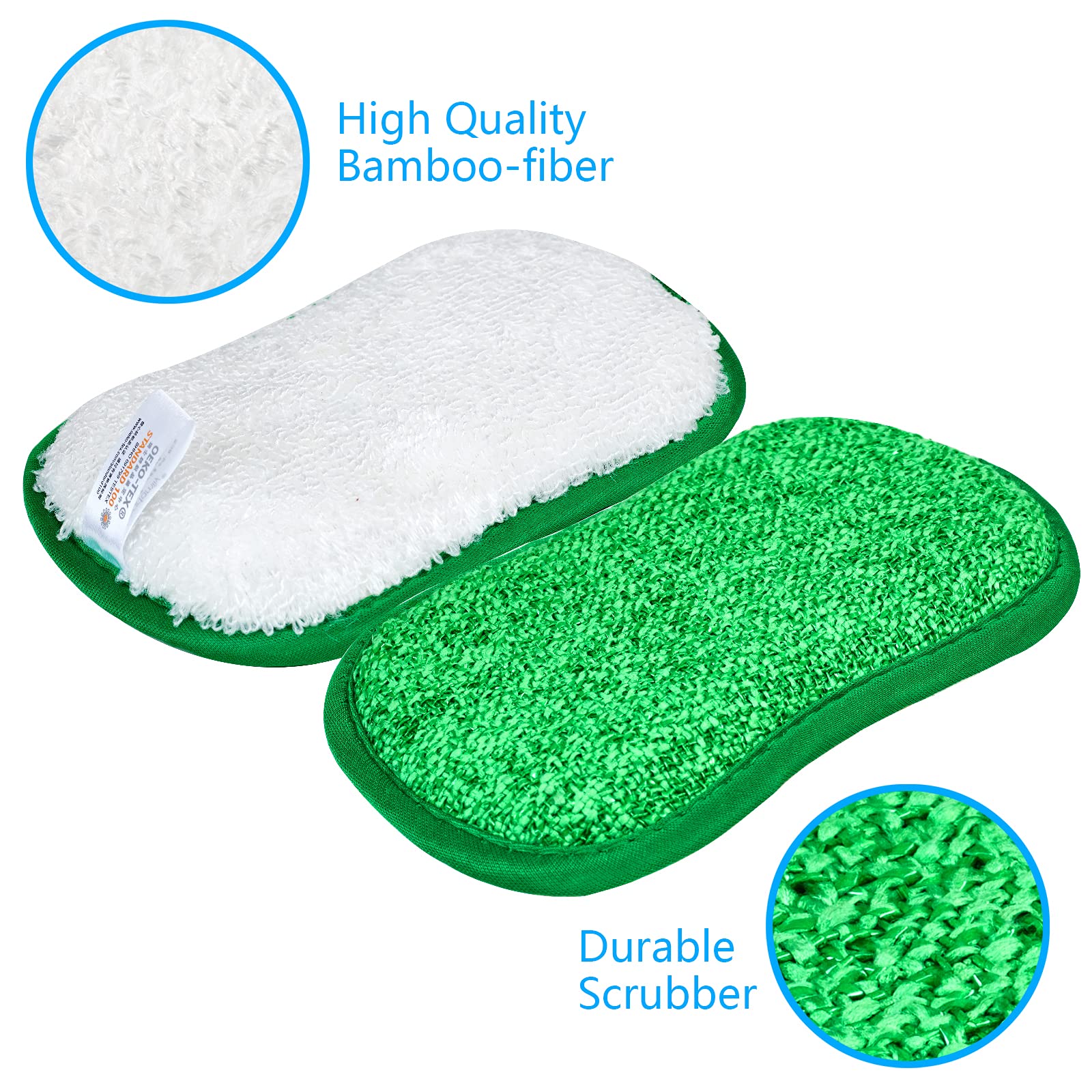 Kitchen Dish Sponge Scrubber Non Scratch (5 Count)