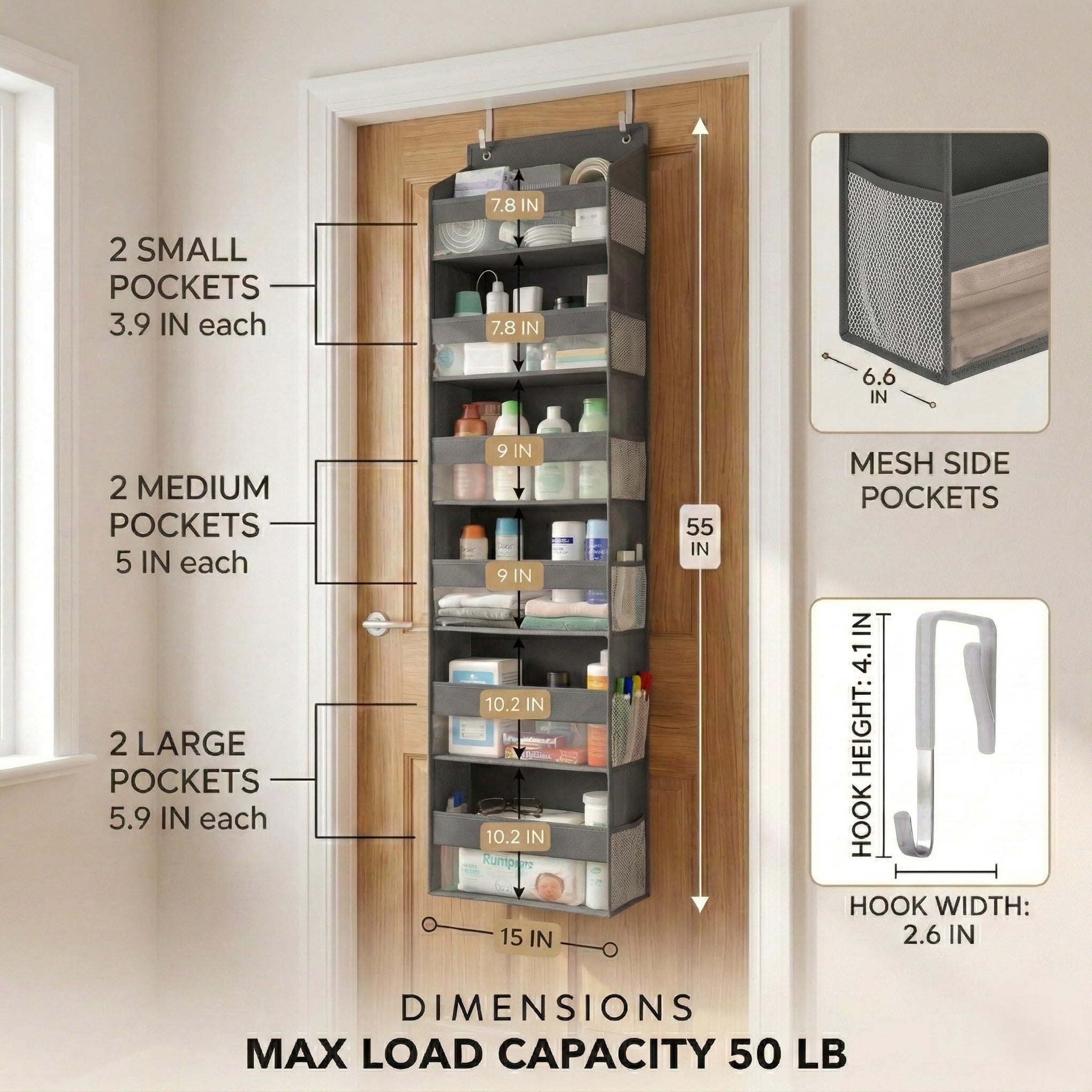 Over the Door Organizer