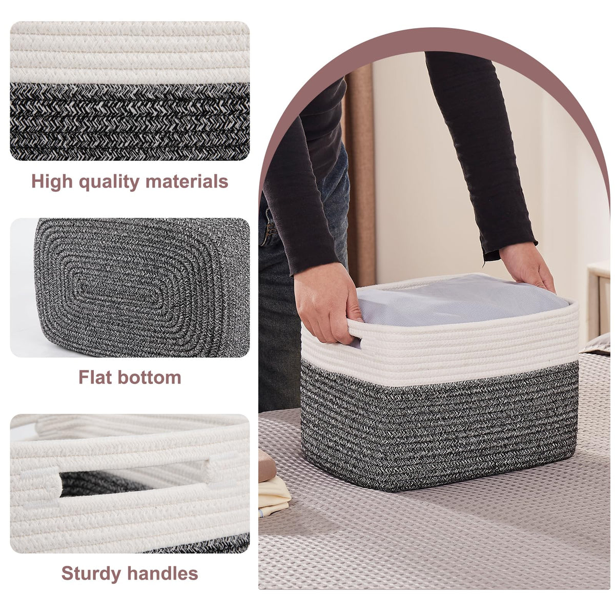 4 Pack Storage Basket (4 Count)
