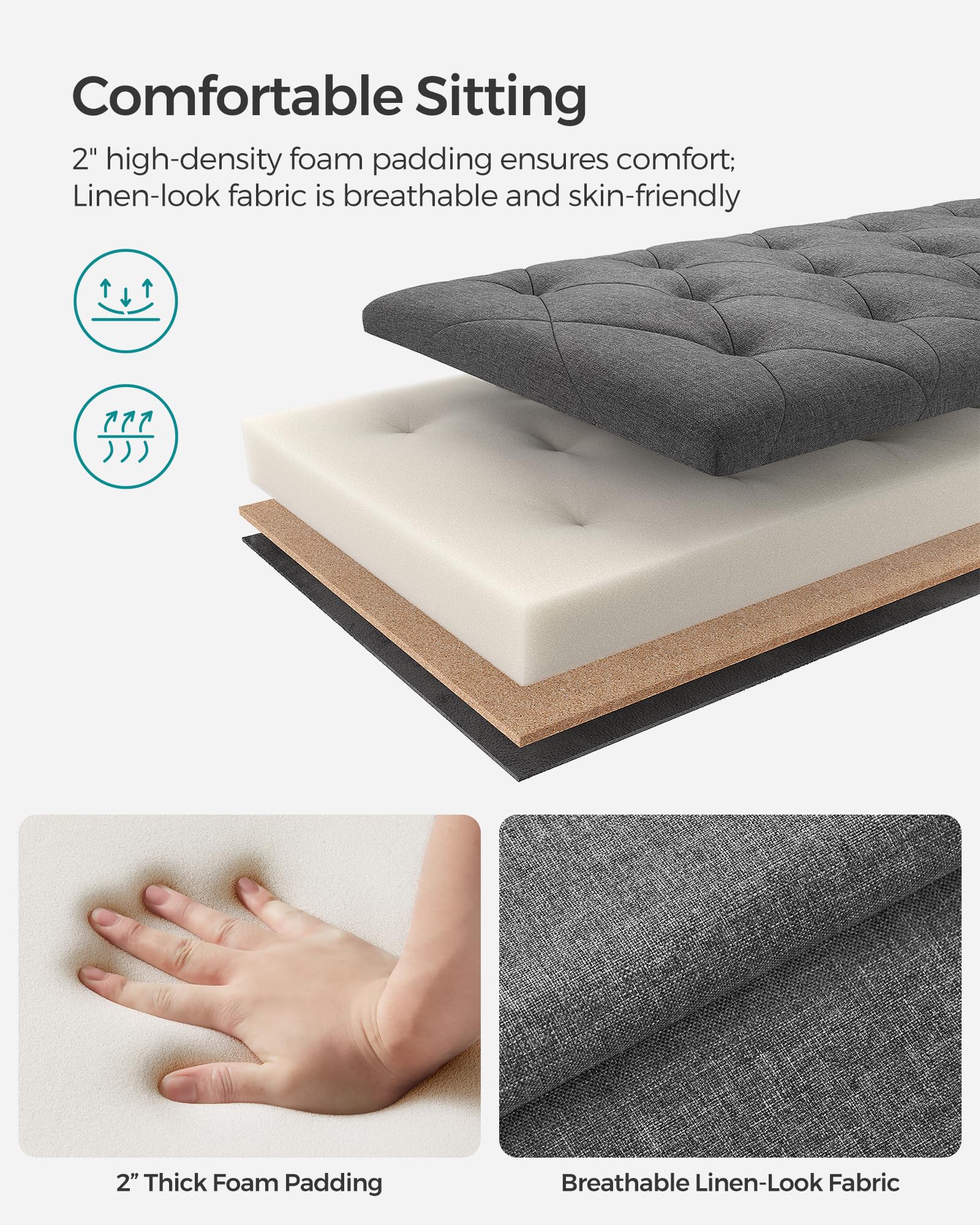 Storage Ottoman Bench