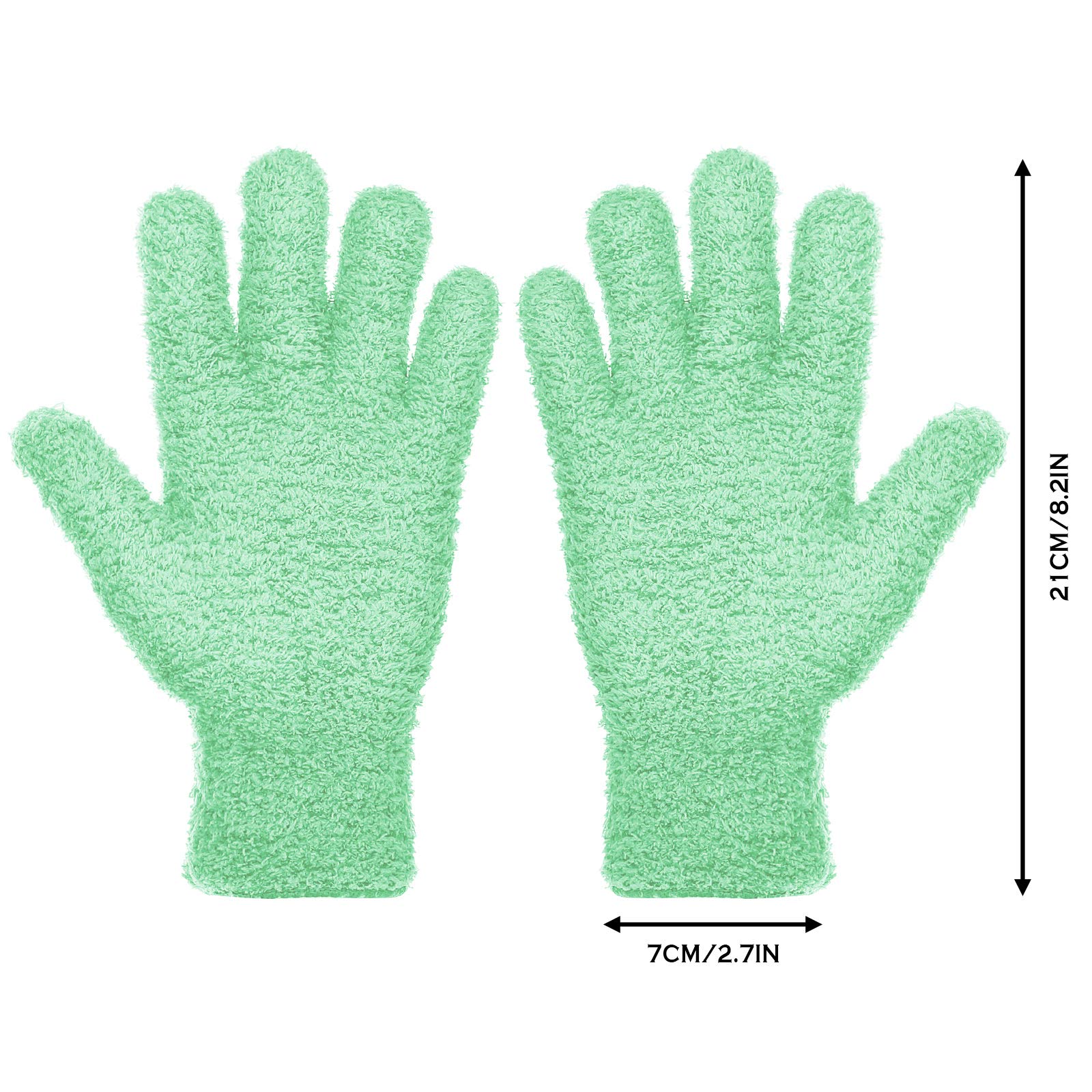 2 Pairs Microfiber Gloves for Plants (2 Count)