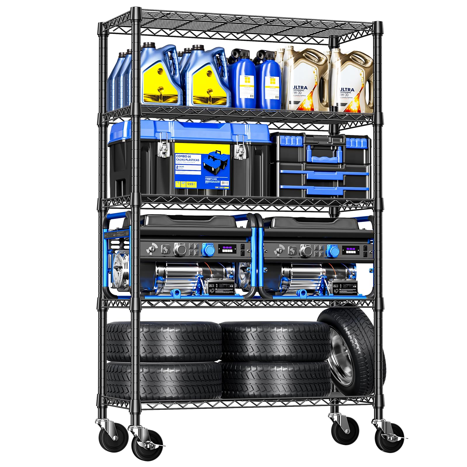 5 Tier Garage Shelving