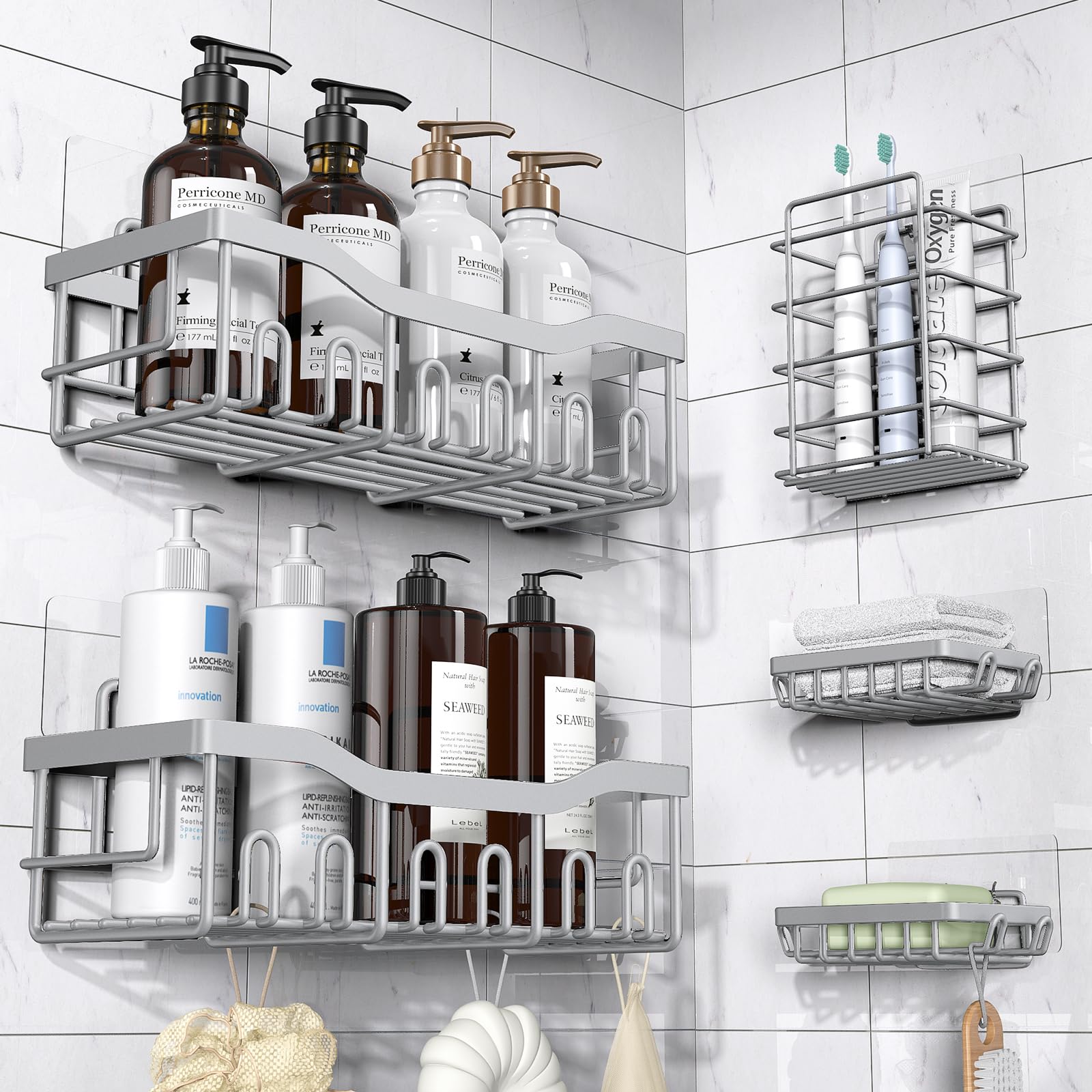 Shower Caddy 5 Pack