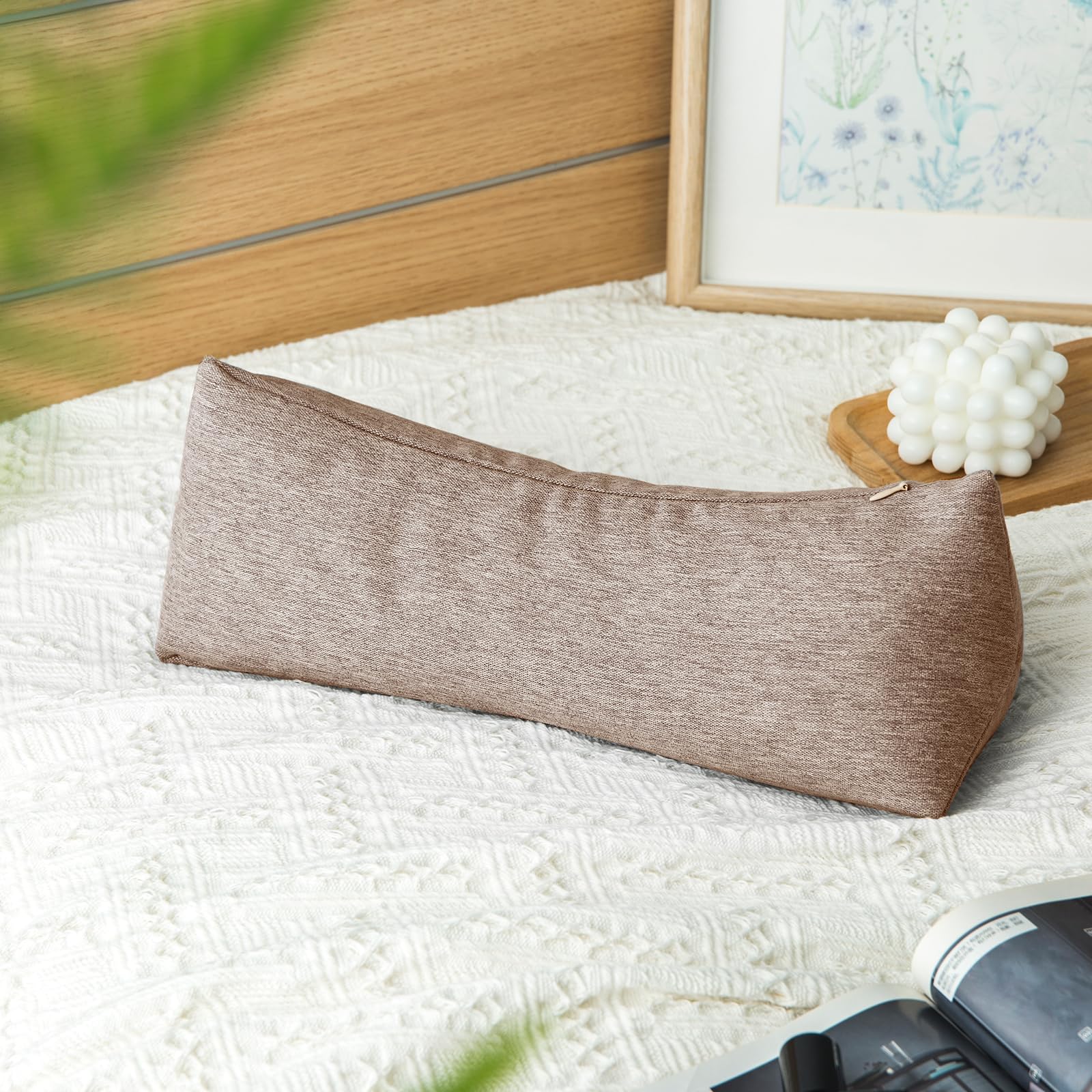 Buckwheat Neck Support Pillow Cervical Neck Cylinder Bolster Pillow