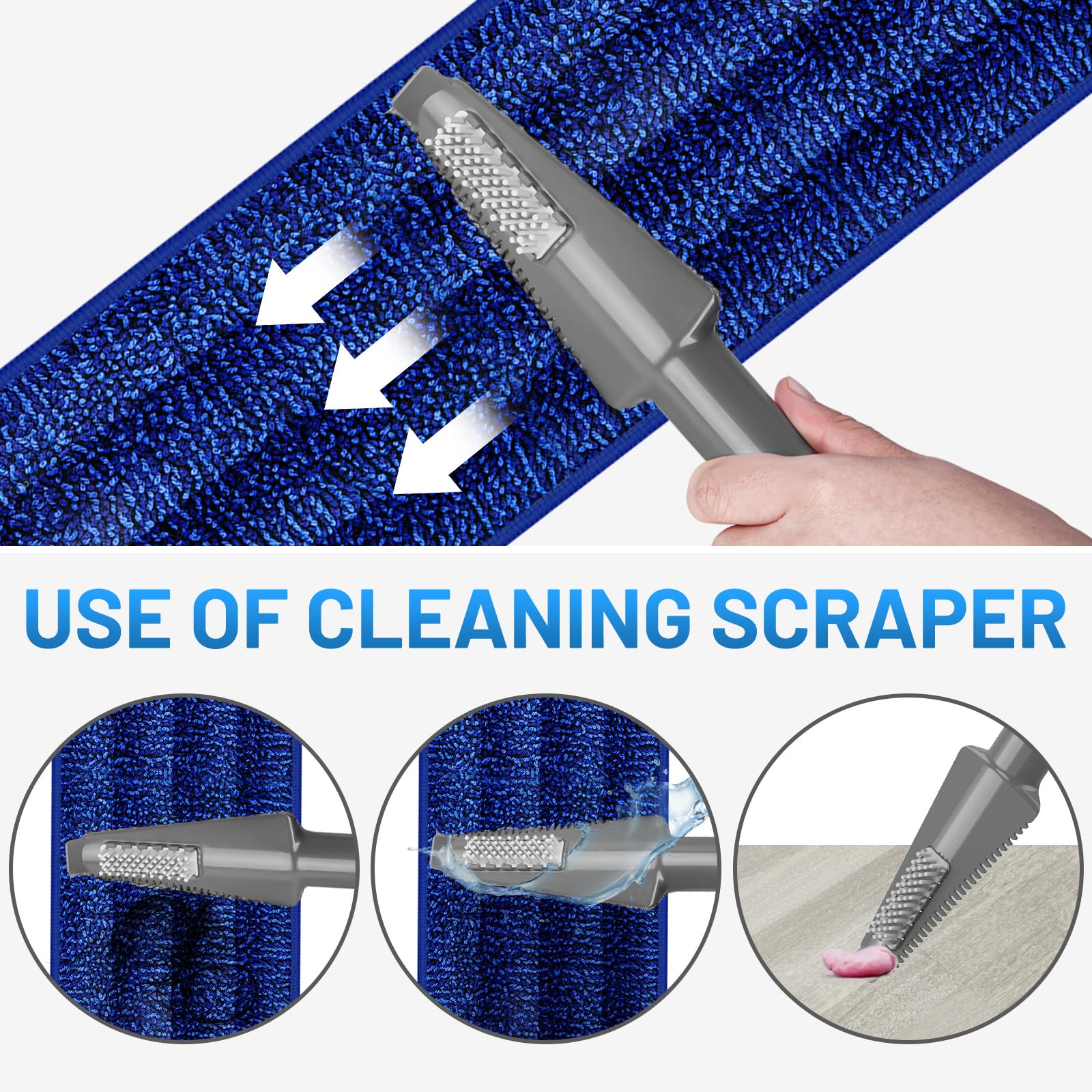 Microfiber Hardwood Floor Mop
