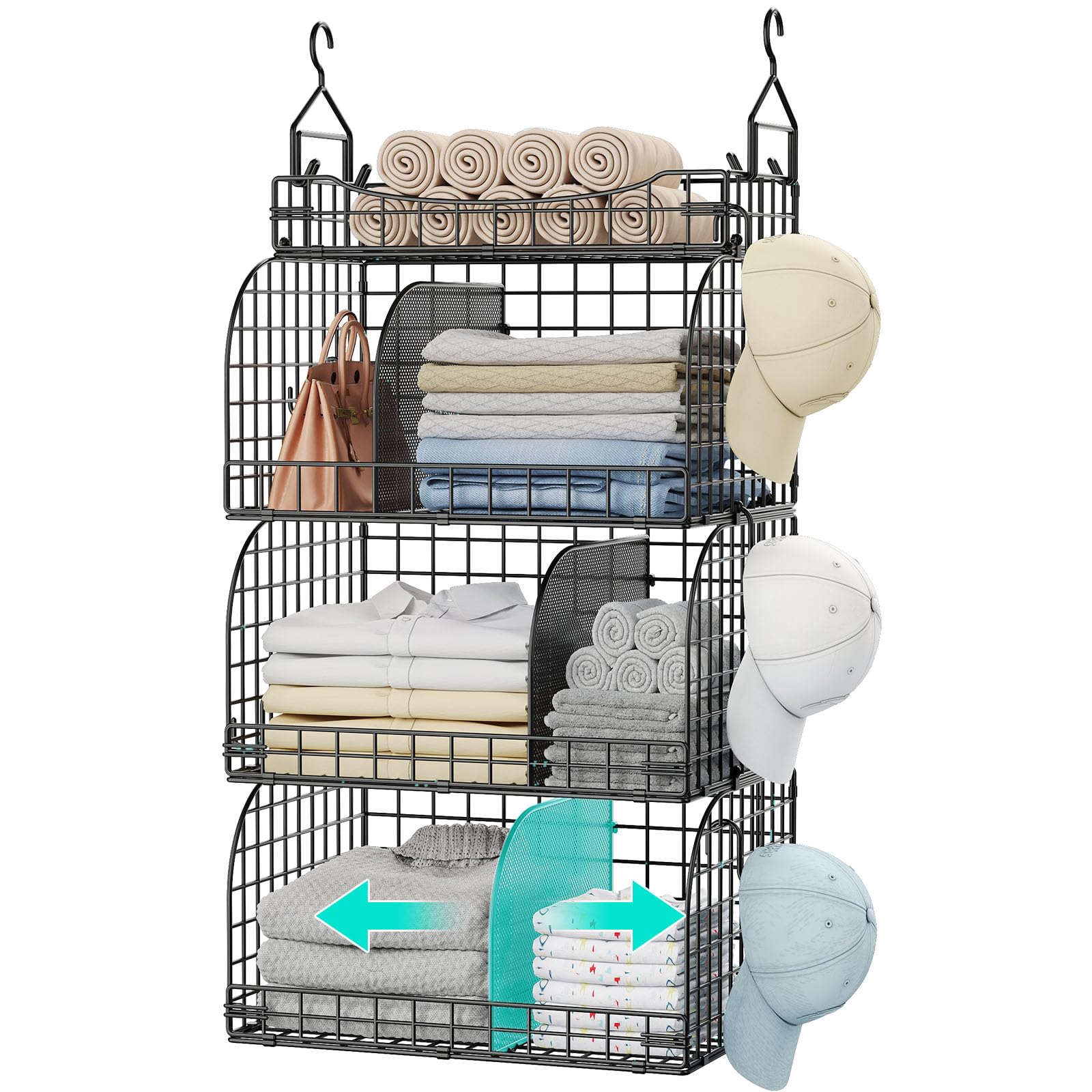 Hanging Closet Organizer Storage