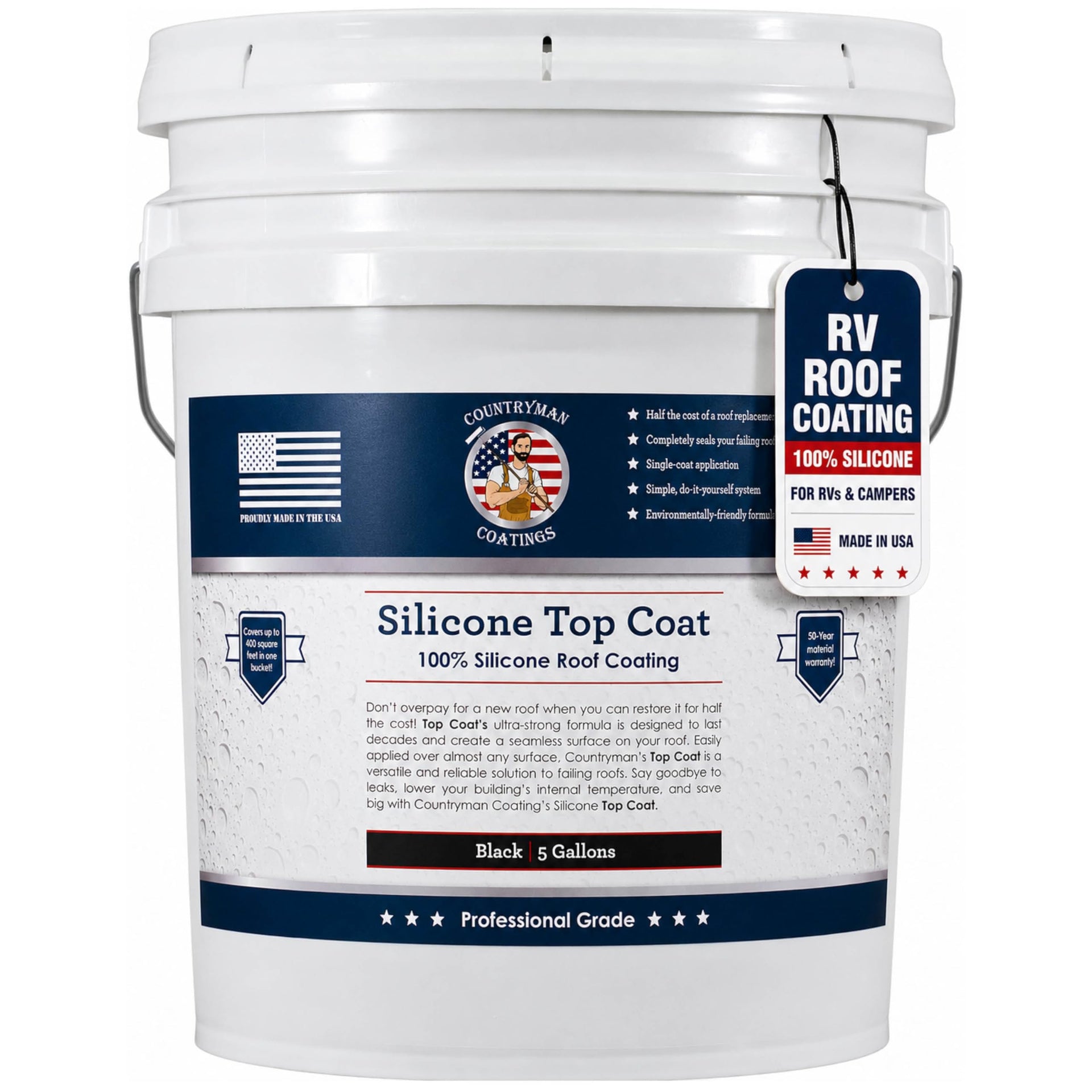 Countryman Silicone Roof Coating (608 Fl Oz)