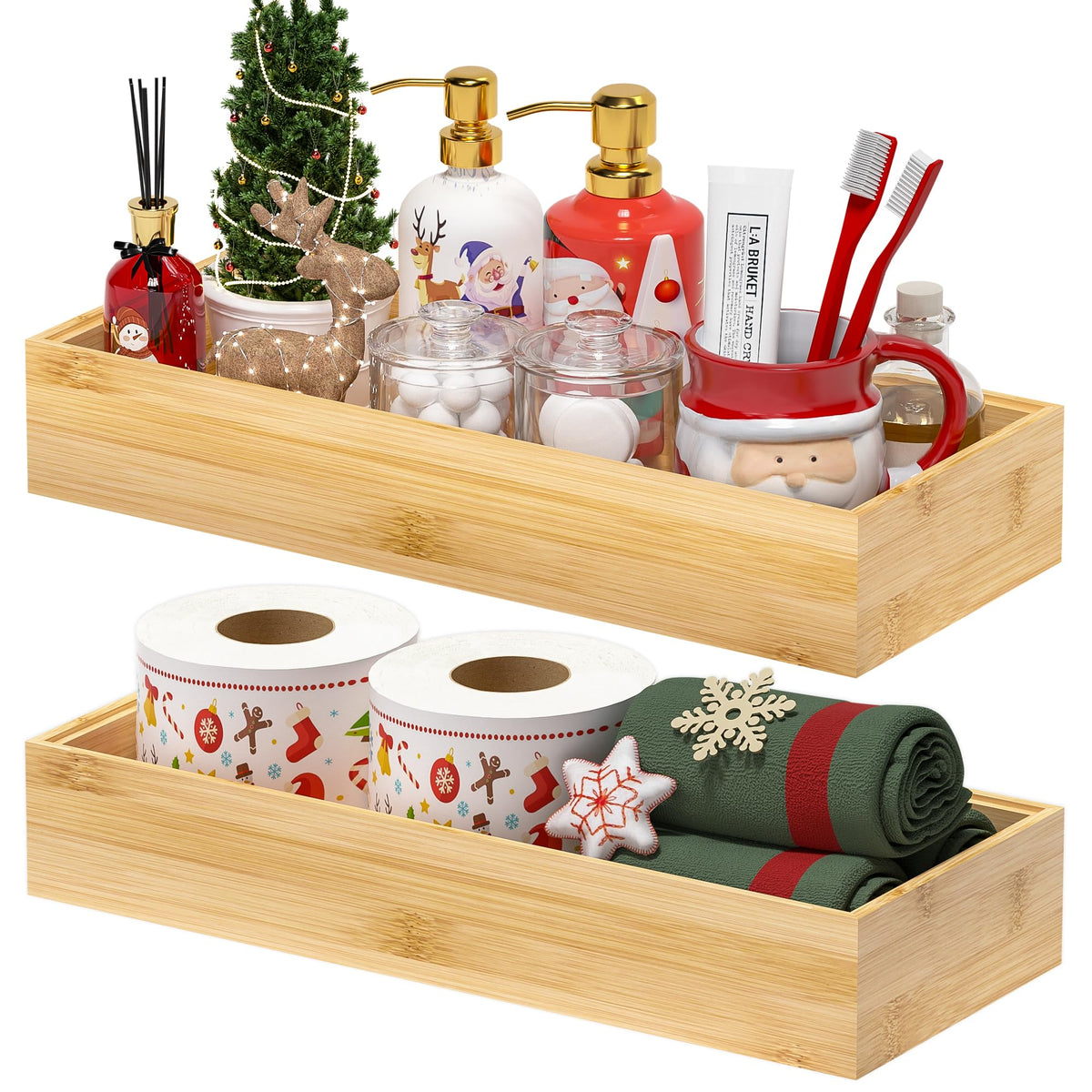 Kitchen Drawer Organizer Bins (2 Count)