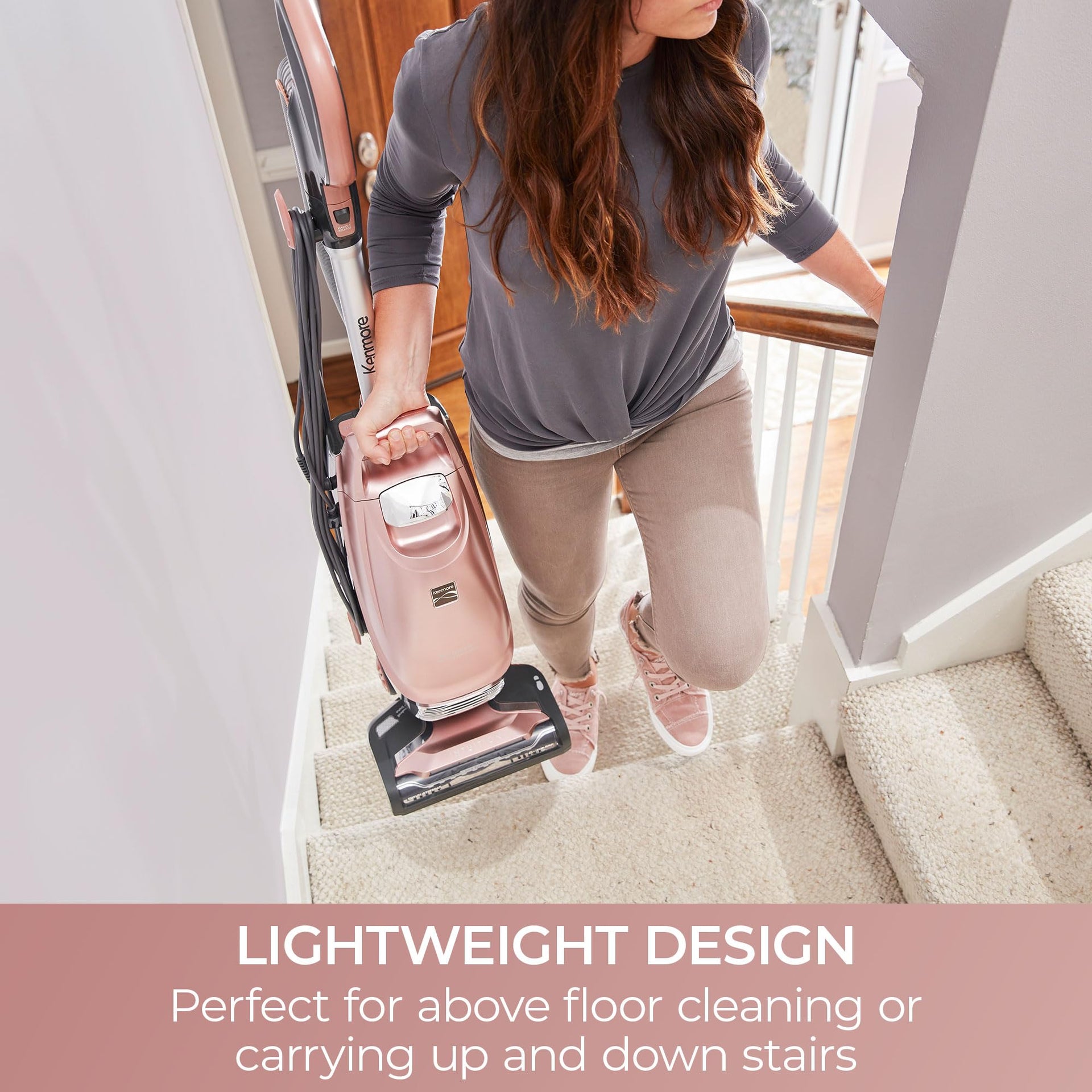 Intuition Bagged Upright Vacuum with Hair Eliminator Brushroll