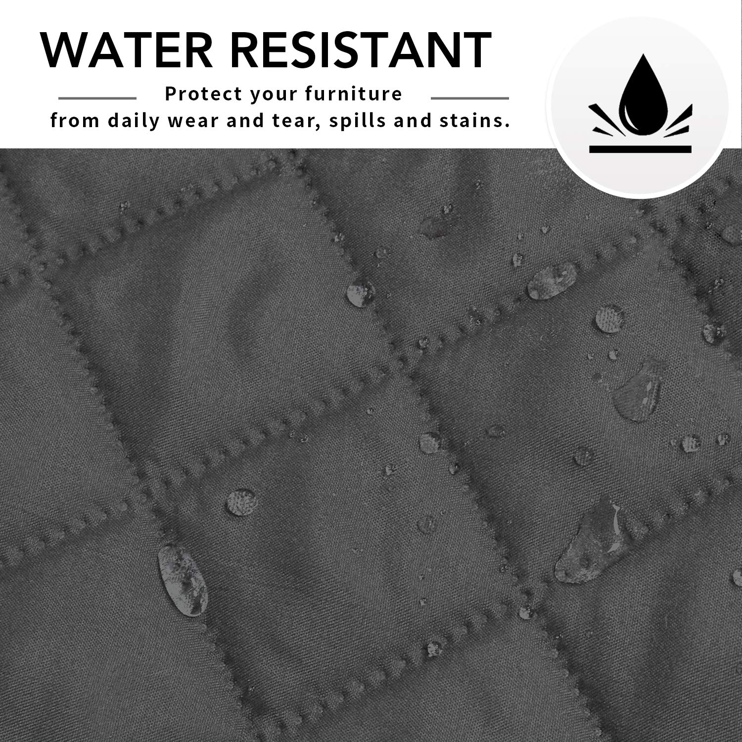 Reversible L Shape Sectional Couch Cover