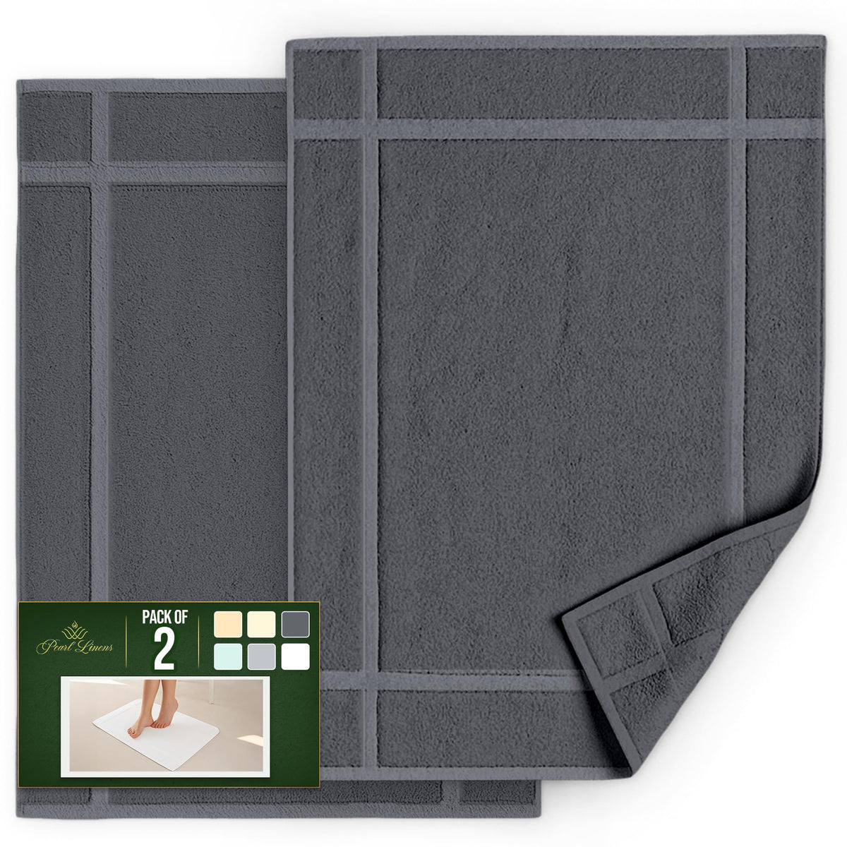 100% Ring Spun Cotton Bath Mat