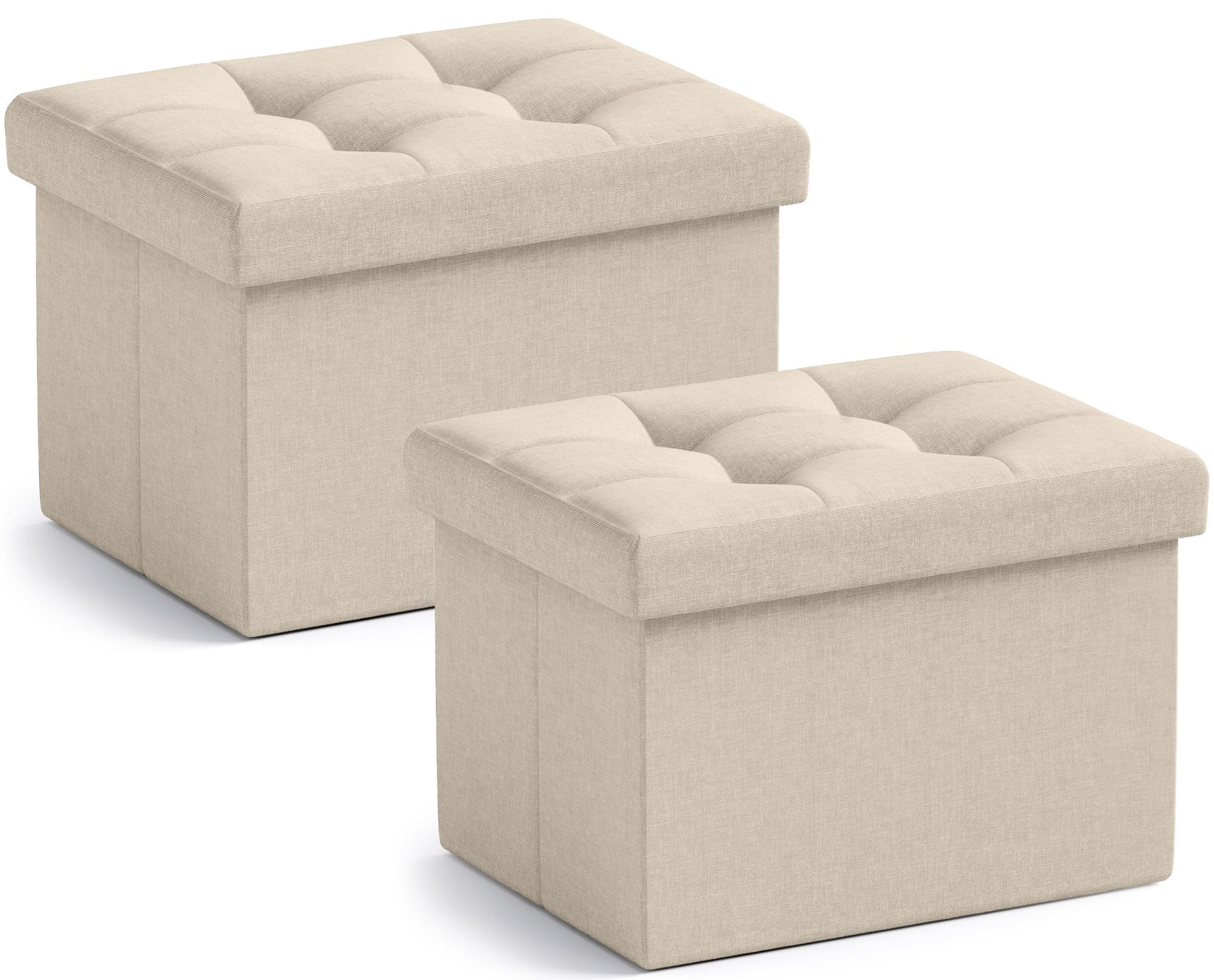 Small Rectangle Ottoman Set of 2 (2 Count)