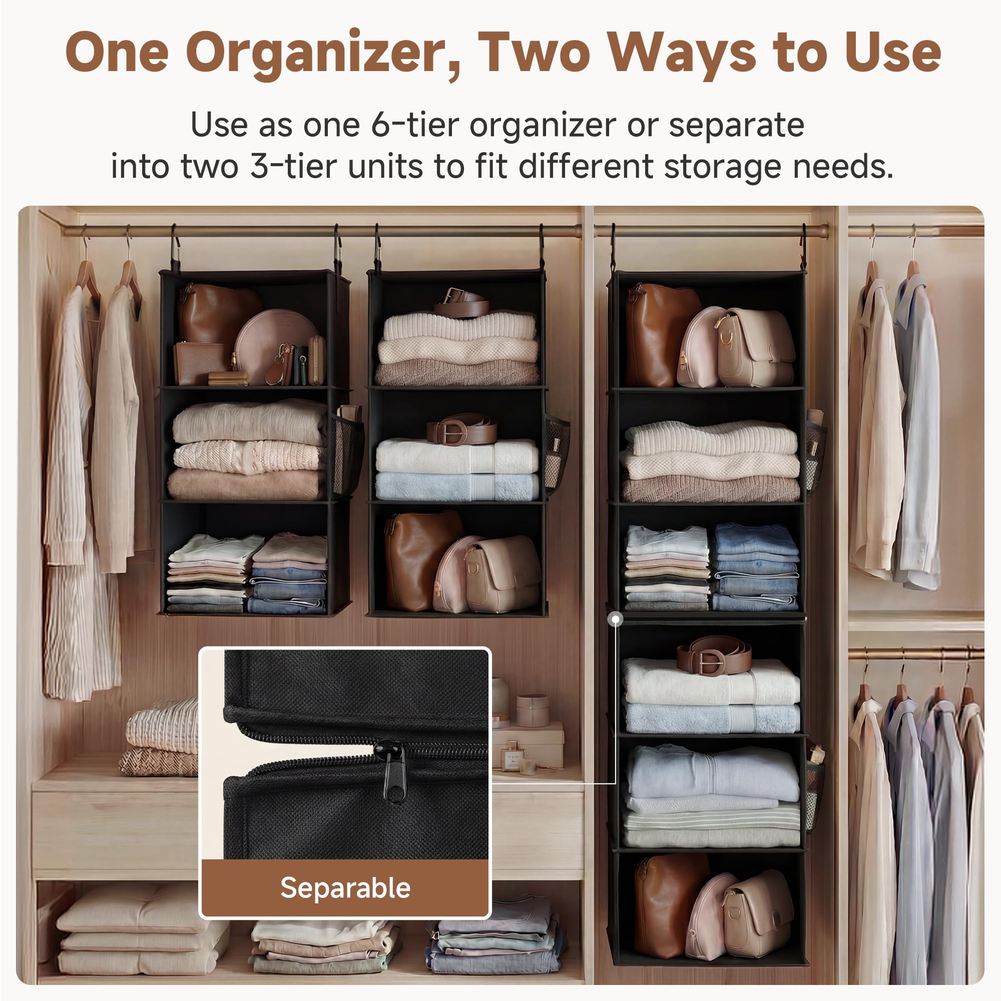 Hanging Closet Organizer 6