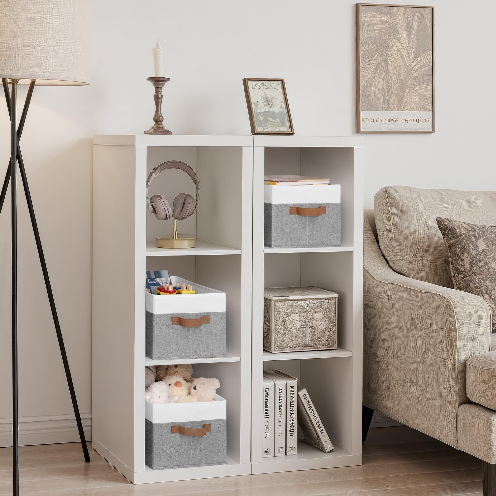 Closet Storage Bins (3 Count)