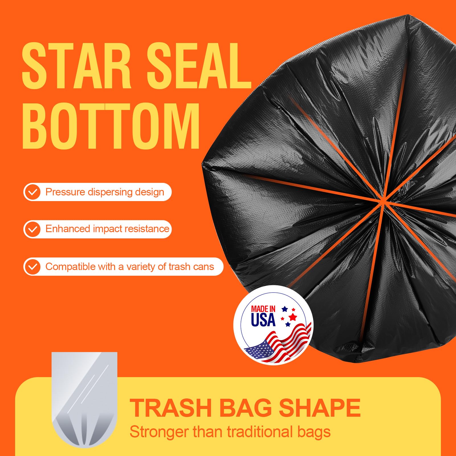 30 33 Gallon Trash Bags (250 Count)