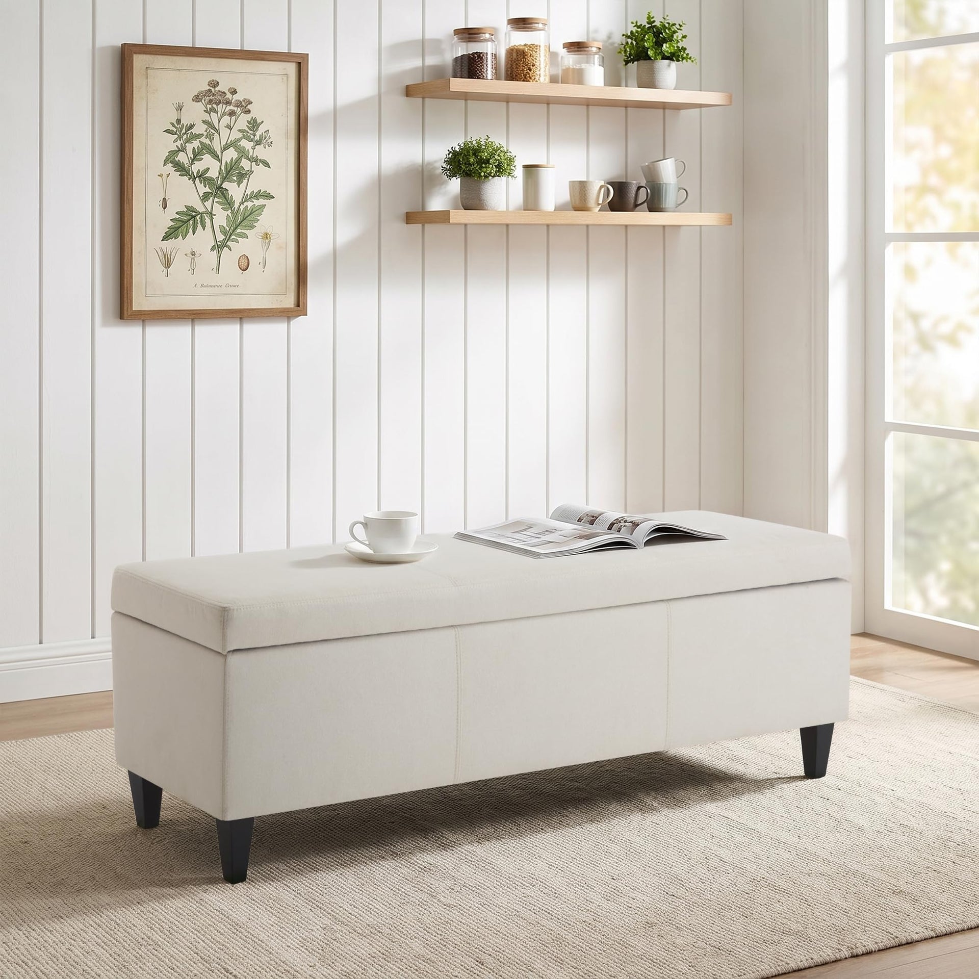 Storage Ottoman Bench