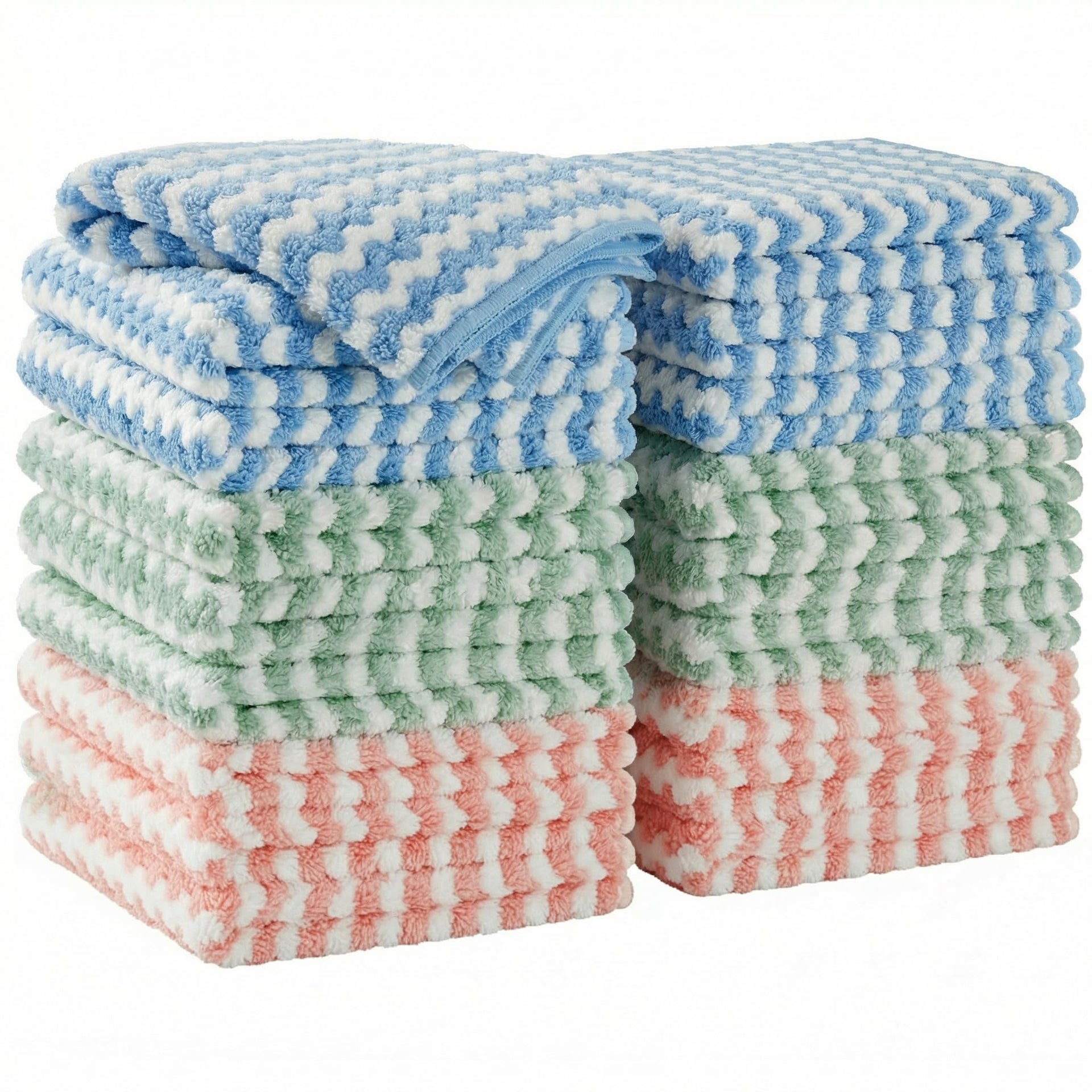 18 Pack Microfiber Cleaning Cloth (18 Count)