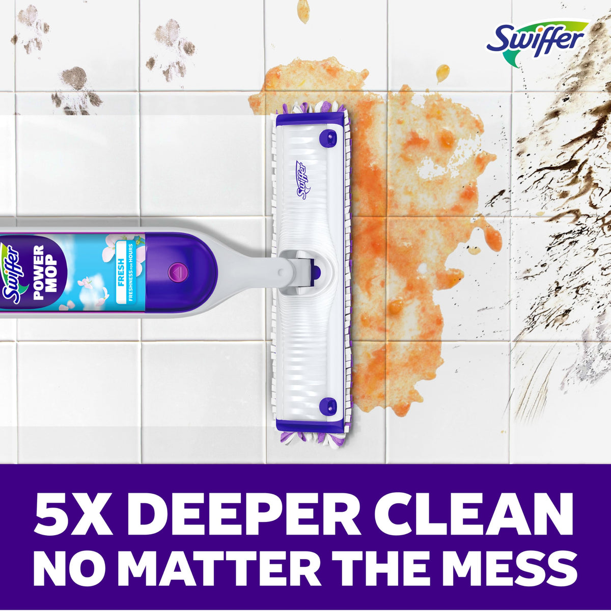 PowerMop Mopping Kit for Floor Cleaning
