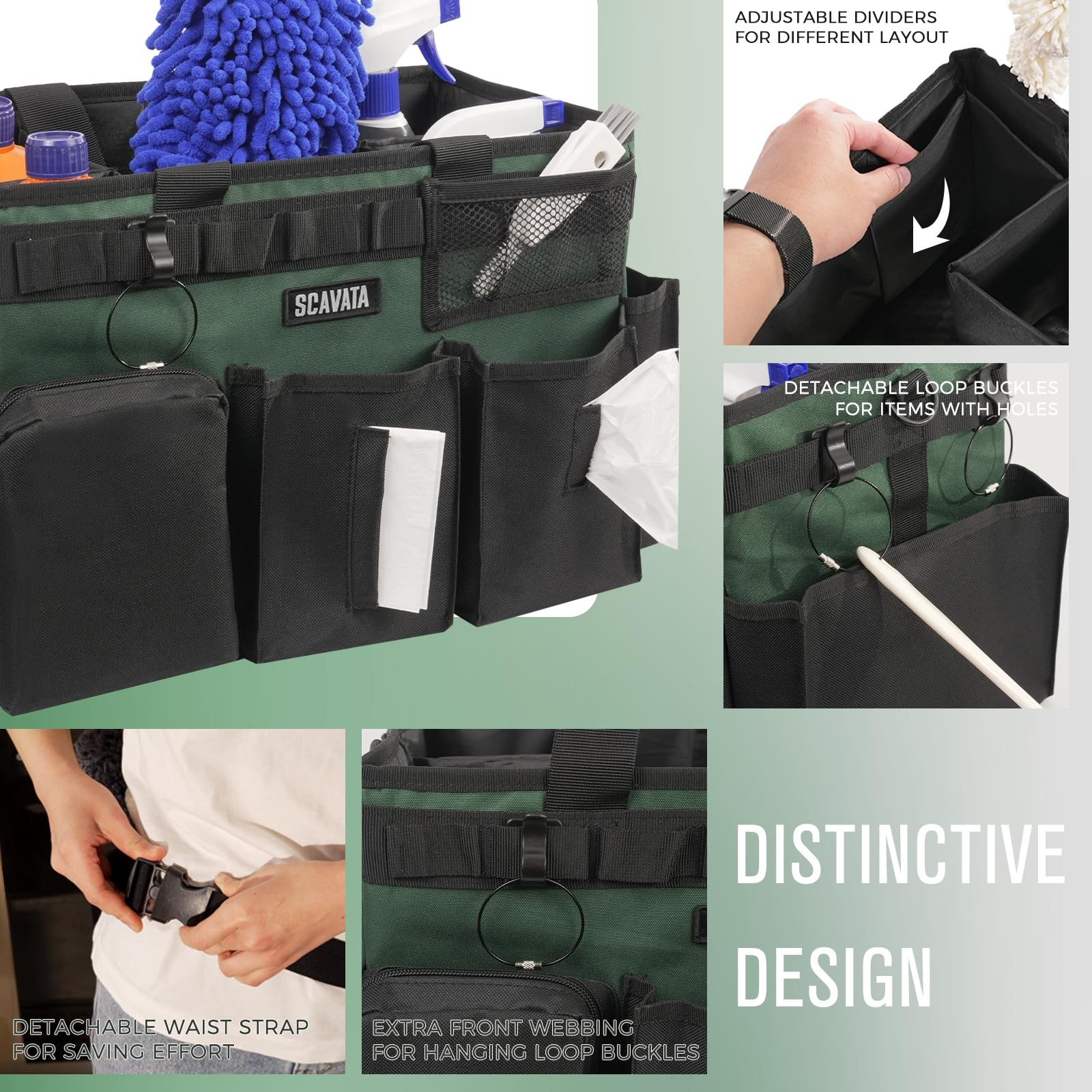 Wearable Cleaning Caddy Bag