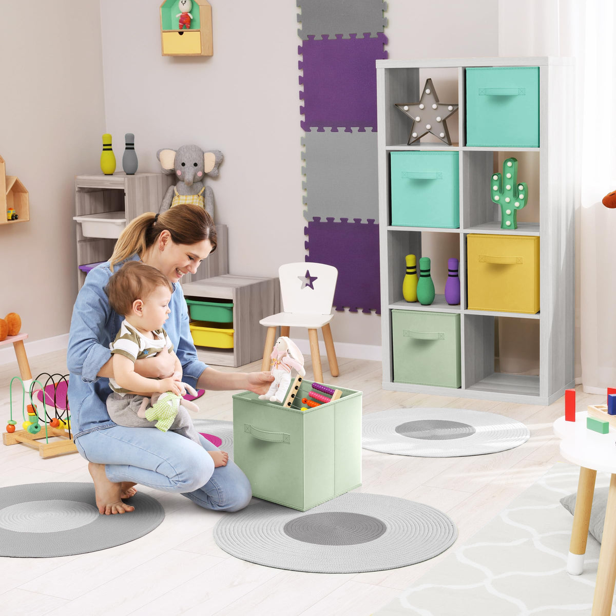 Fabric Storage Cubes