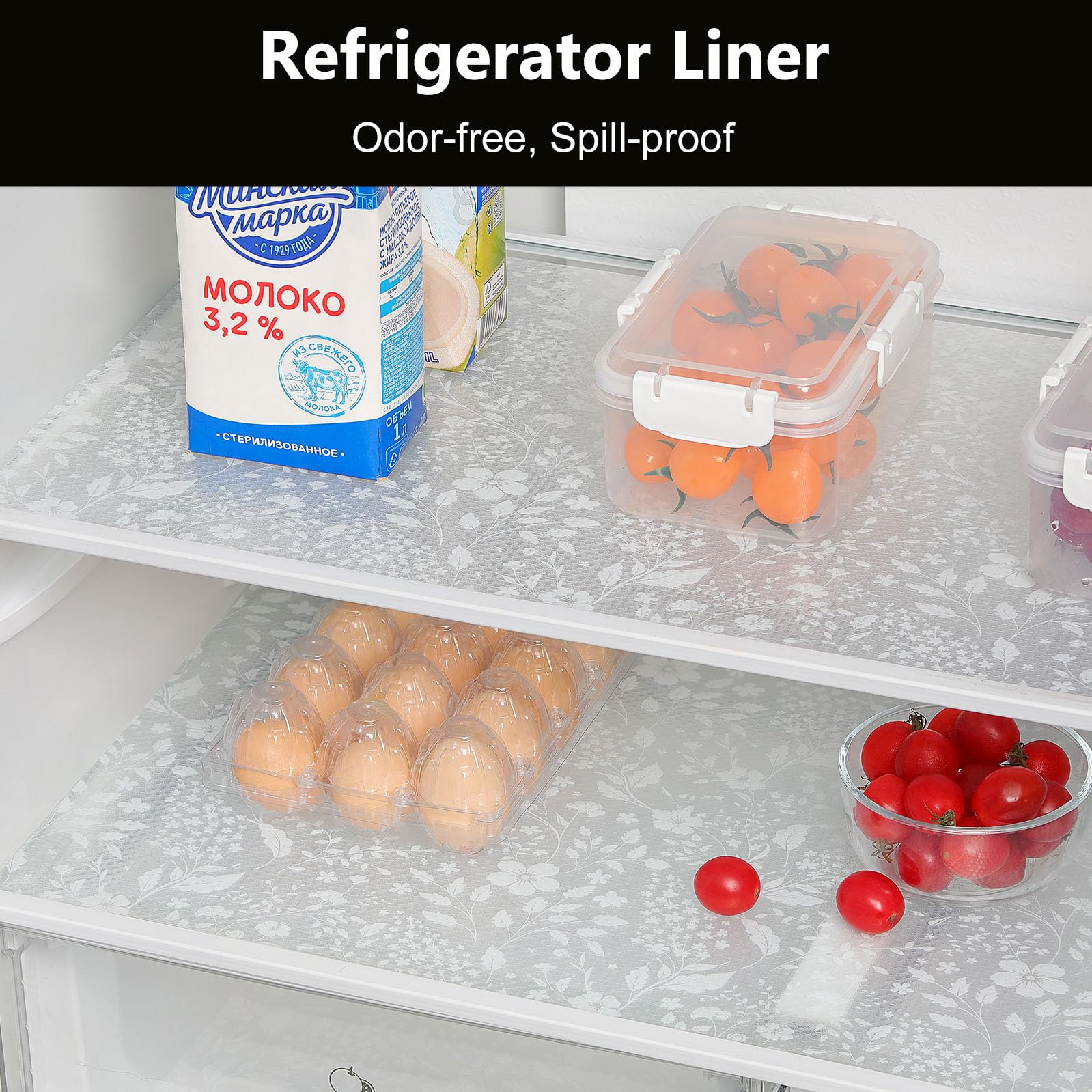 Shelf Liner for Kitchen Cabinets (10 Sq Ft)