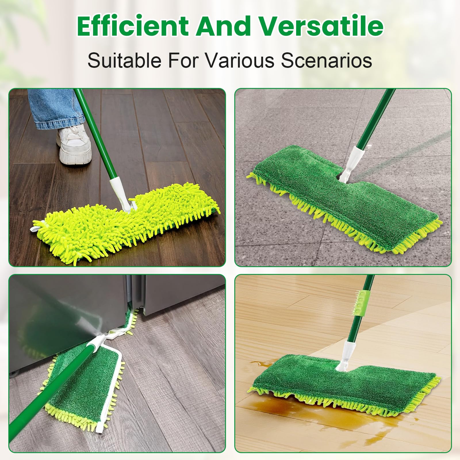 3 Pack Mop Head Replacement for Libman 18" 2 (3 Count)