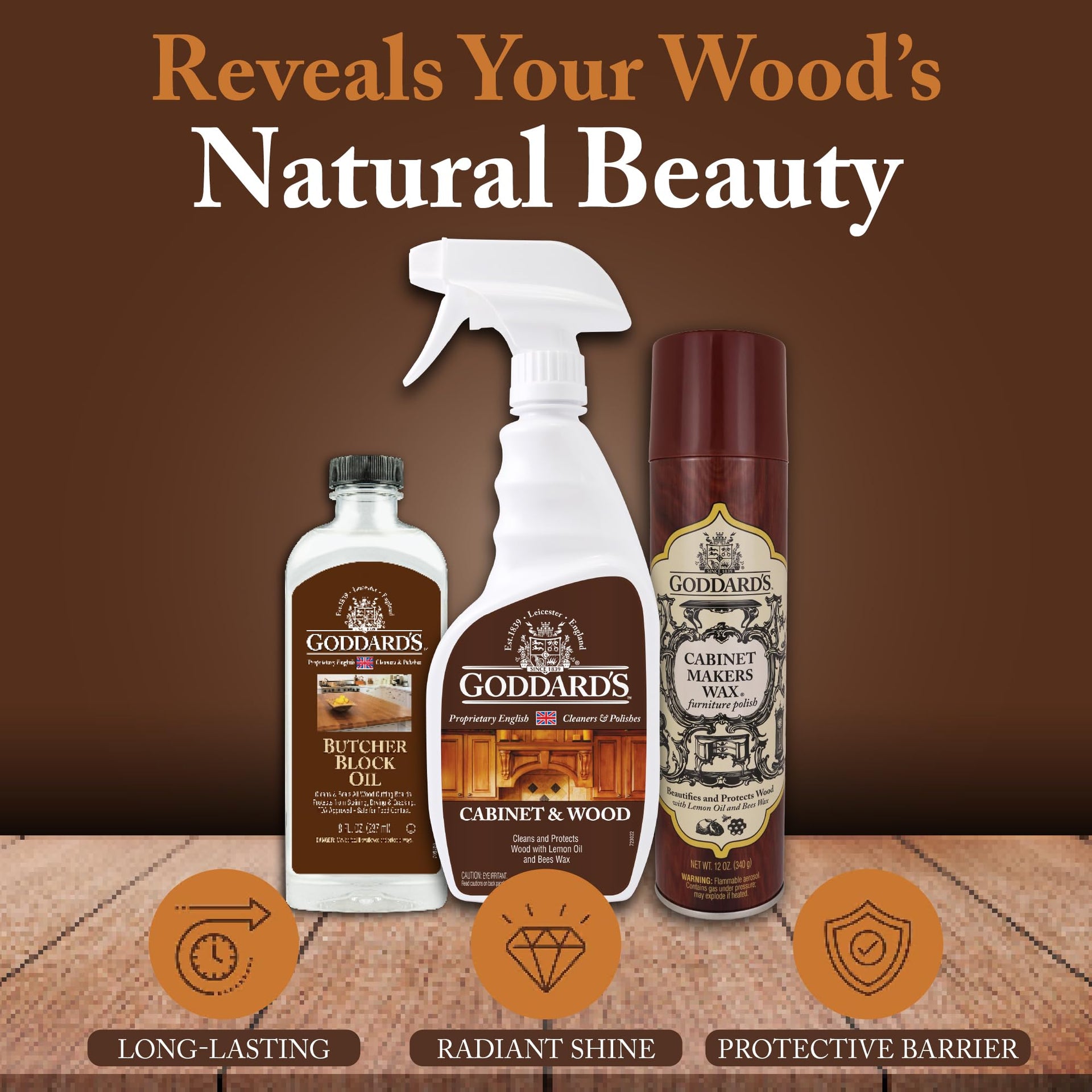 Cabinet & Wood Cleaning Spray (23 Ounce)