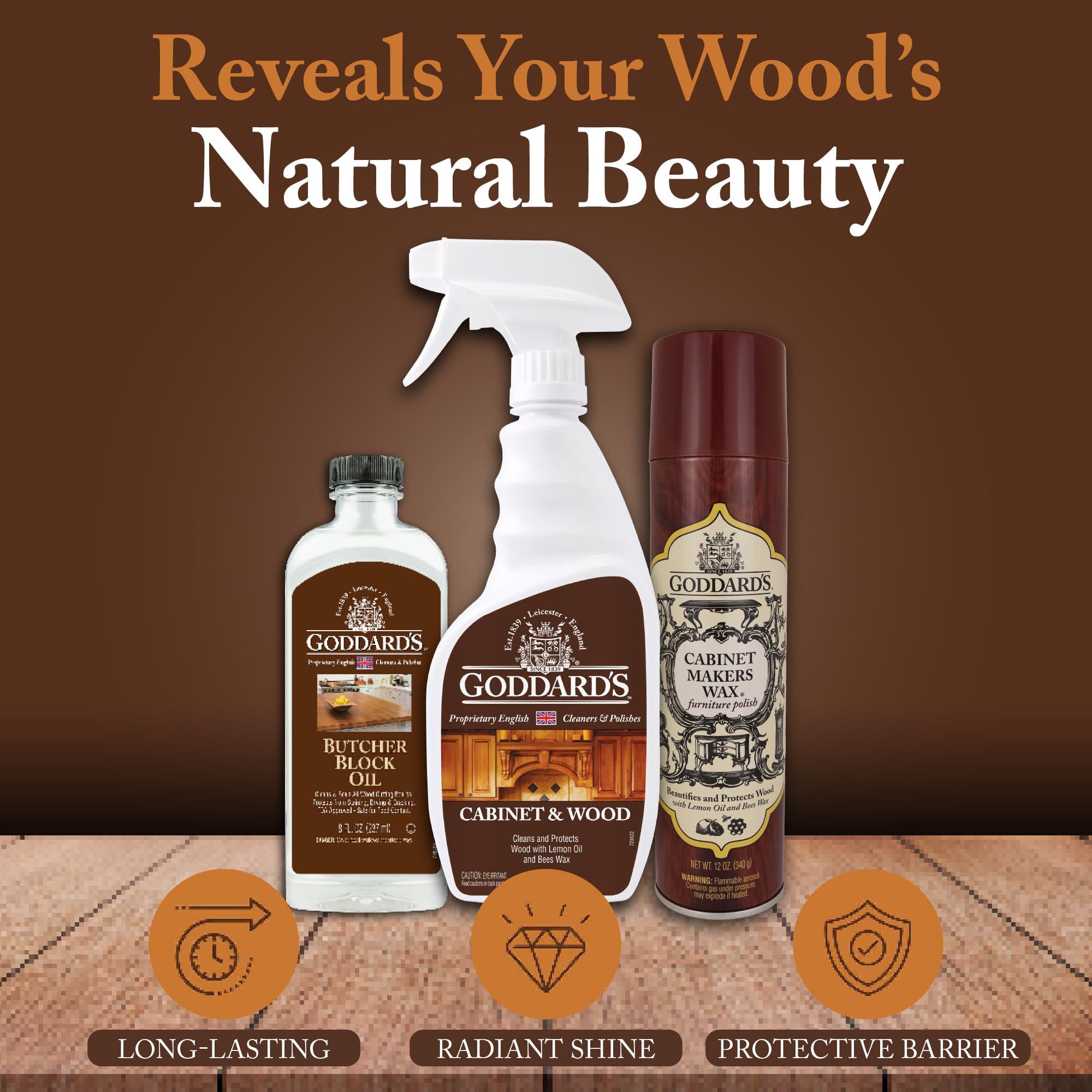 Cabinet & Wood Cleaning Spray (23 Ounce)