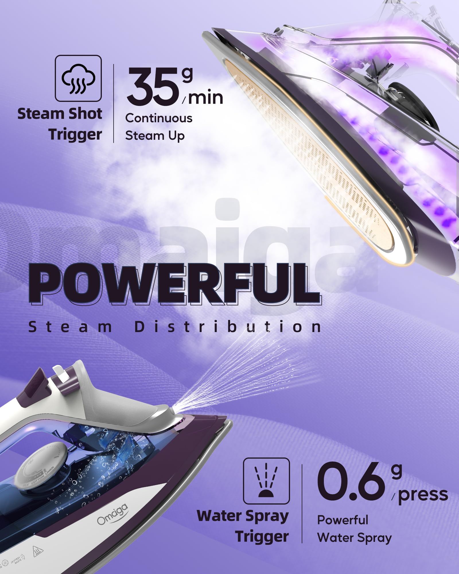 Steam Iron for Clothes