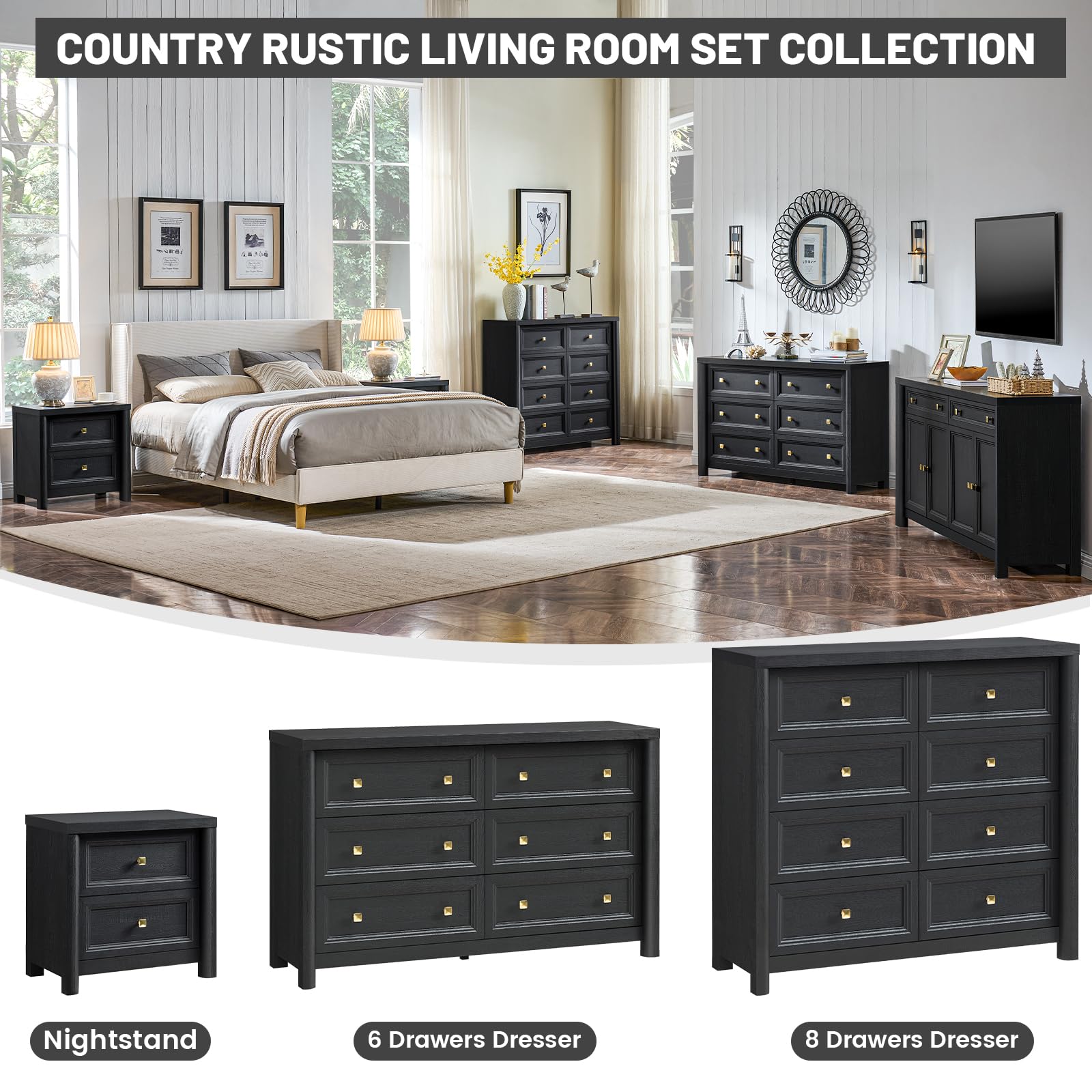 Black Dresser