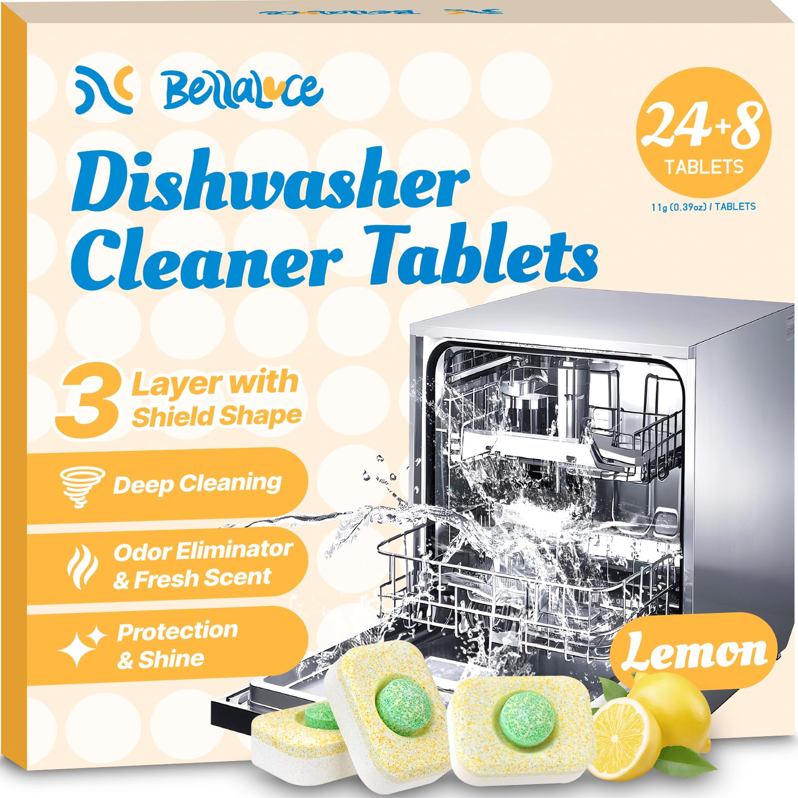 Dishwasher Cleaner Tablets (32 Count)