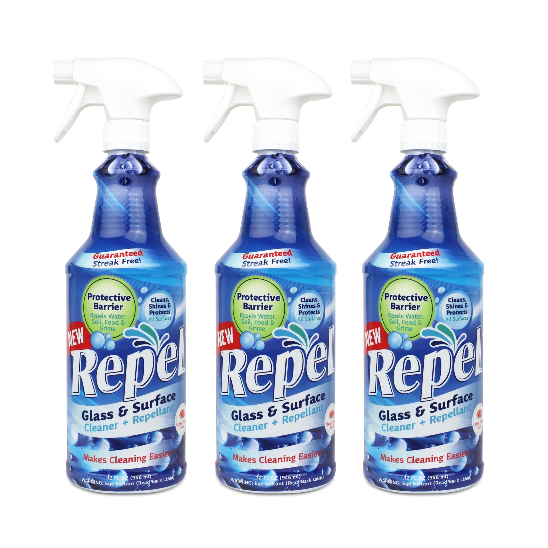 REPEL Glass & Surface Cleaner 32 fl. oz. (96 Fl Oz )