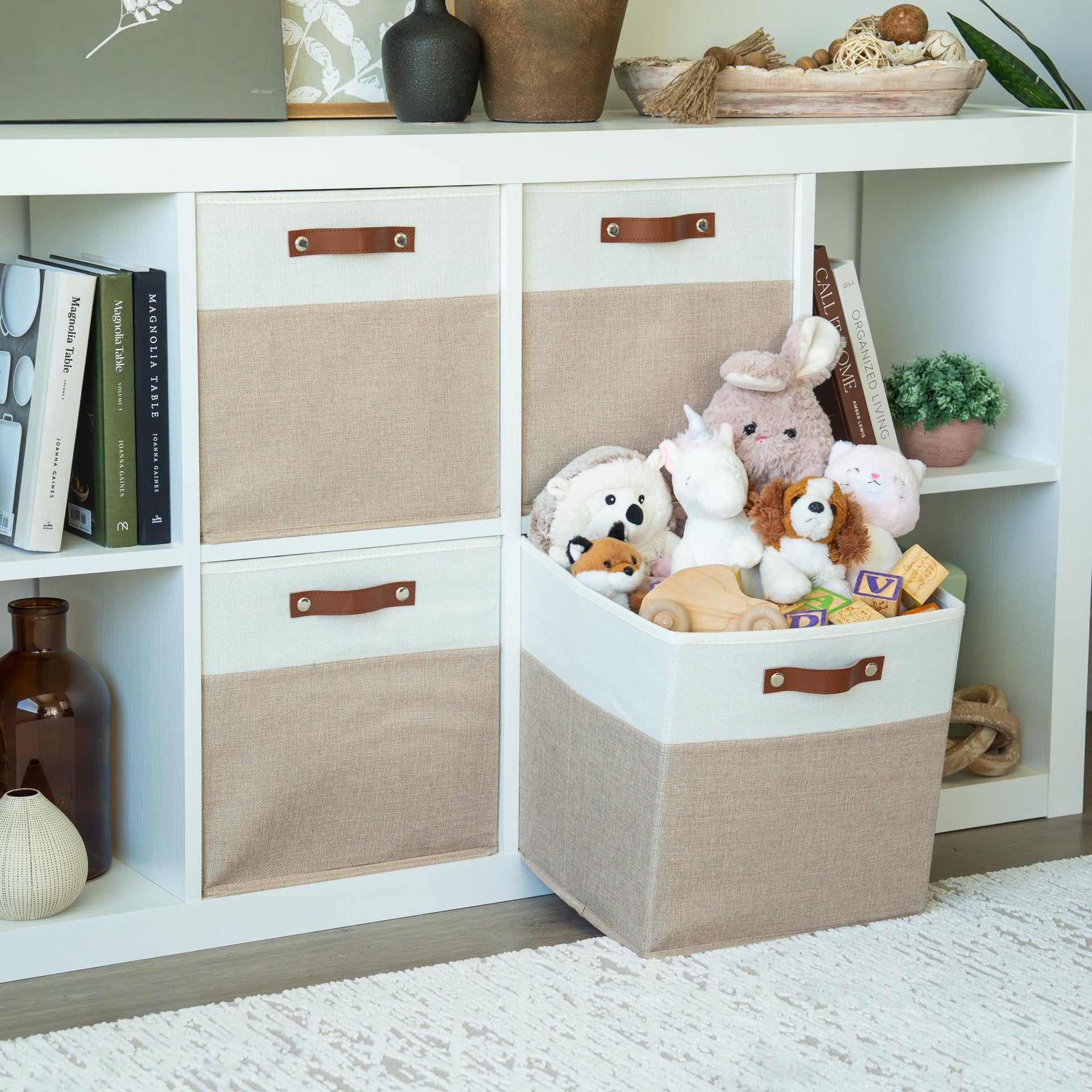 13x13 Cube Storage Bins (4 Count)