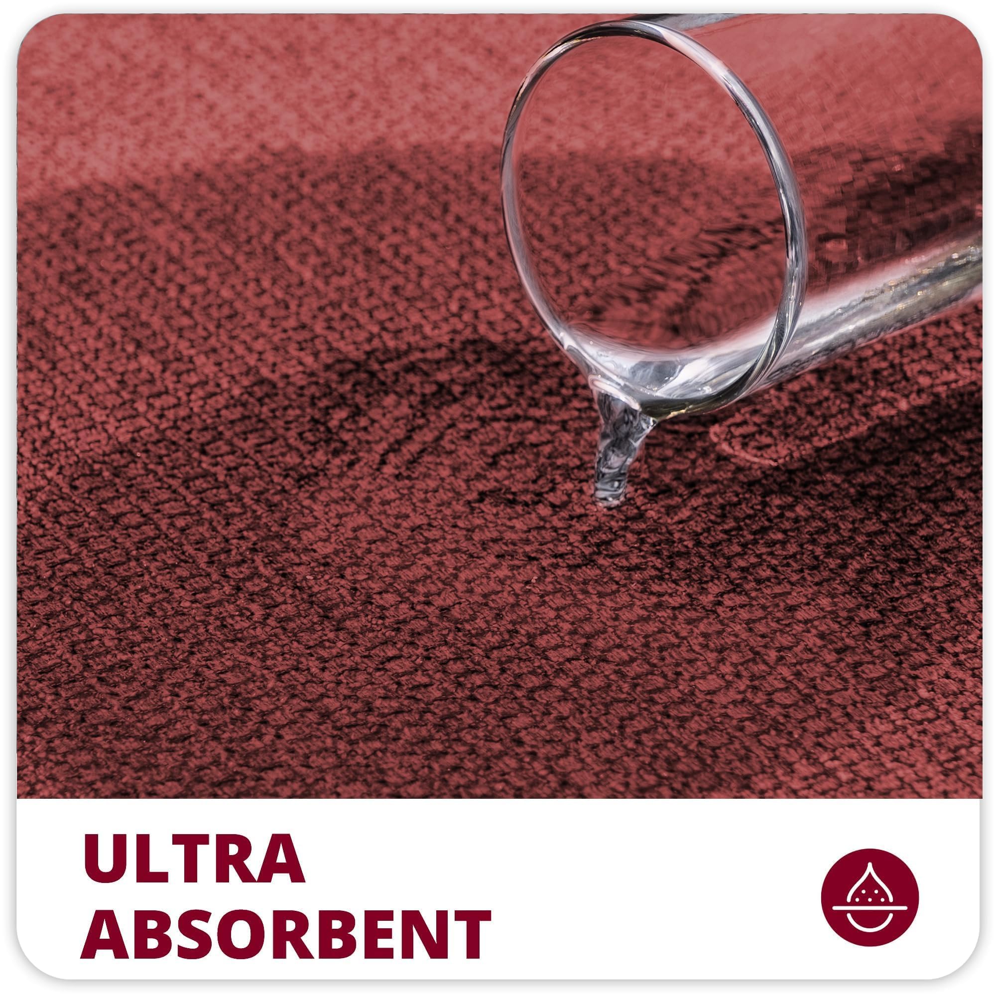 Bath Mat Ultra Thin Bathroom Runner Rugs (12.992 Sq Ft)