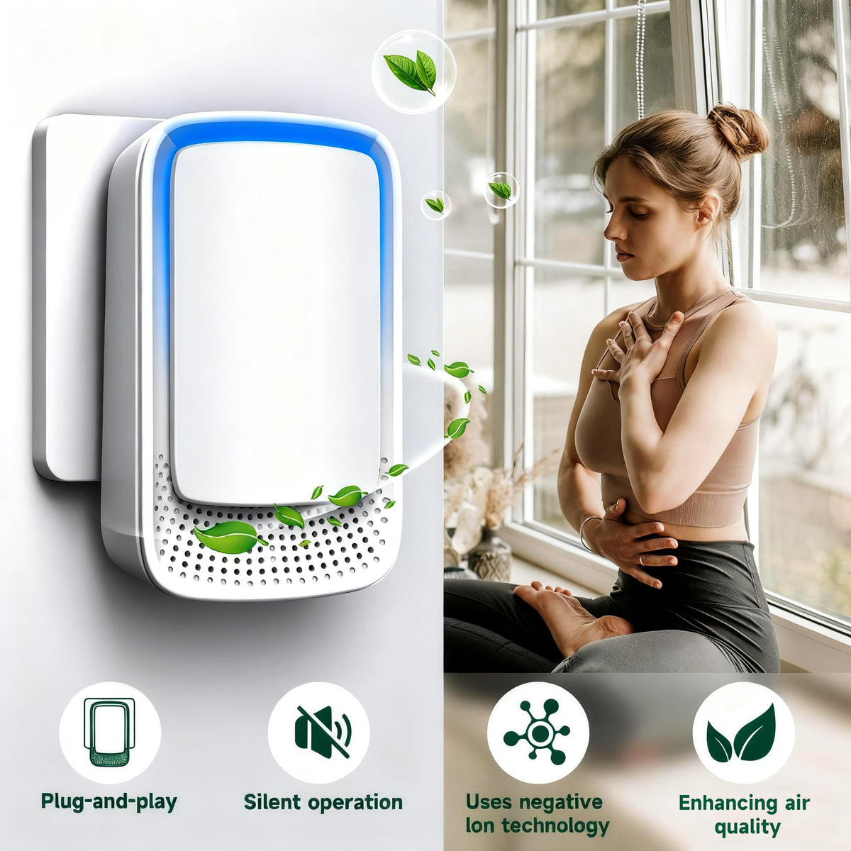 Air Ionizers for Home (4 Count)