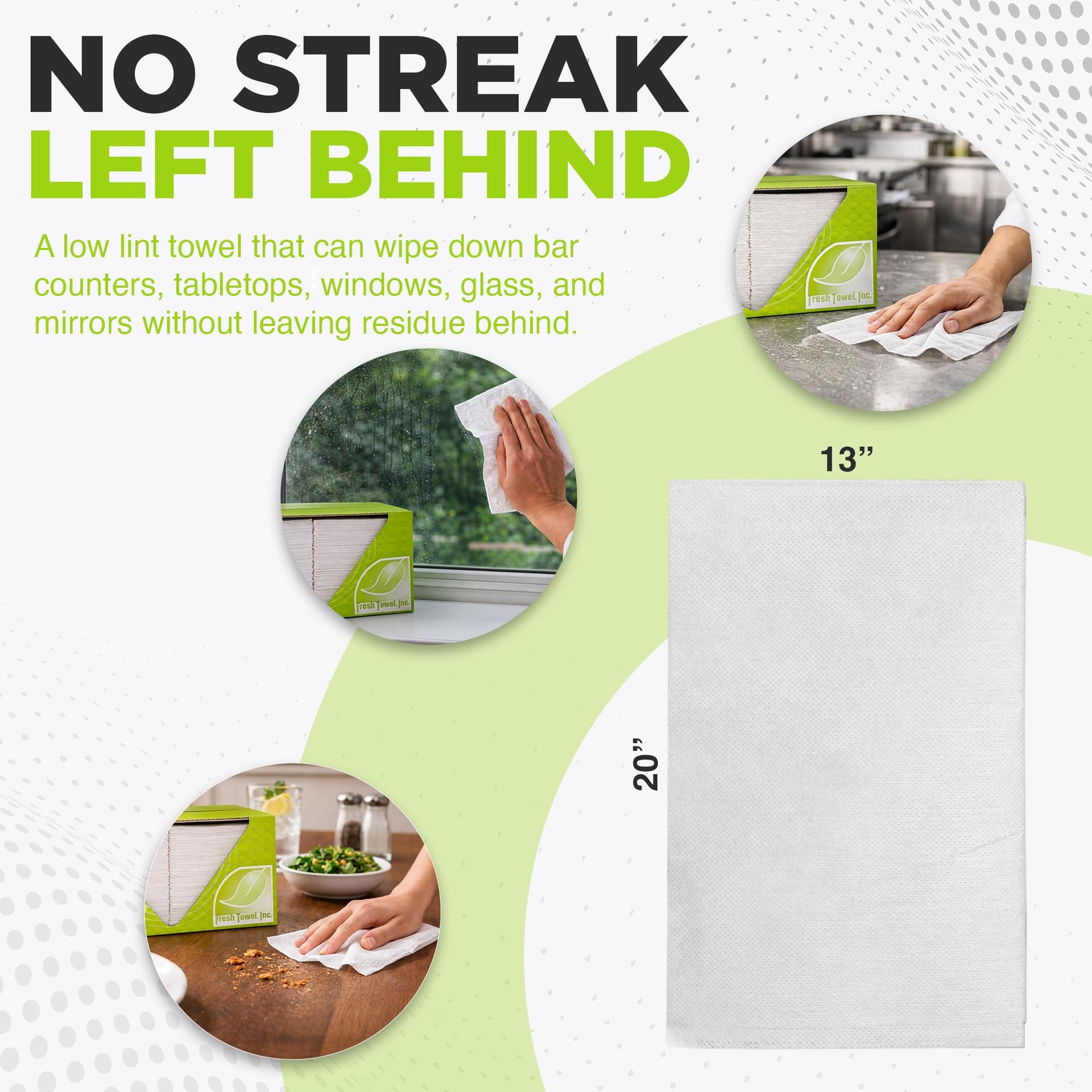 Fresh Towel Foodservice Wipes (150 Count)