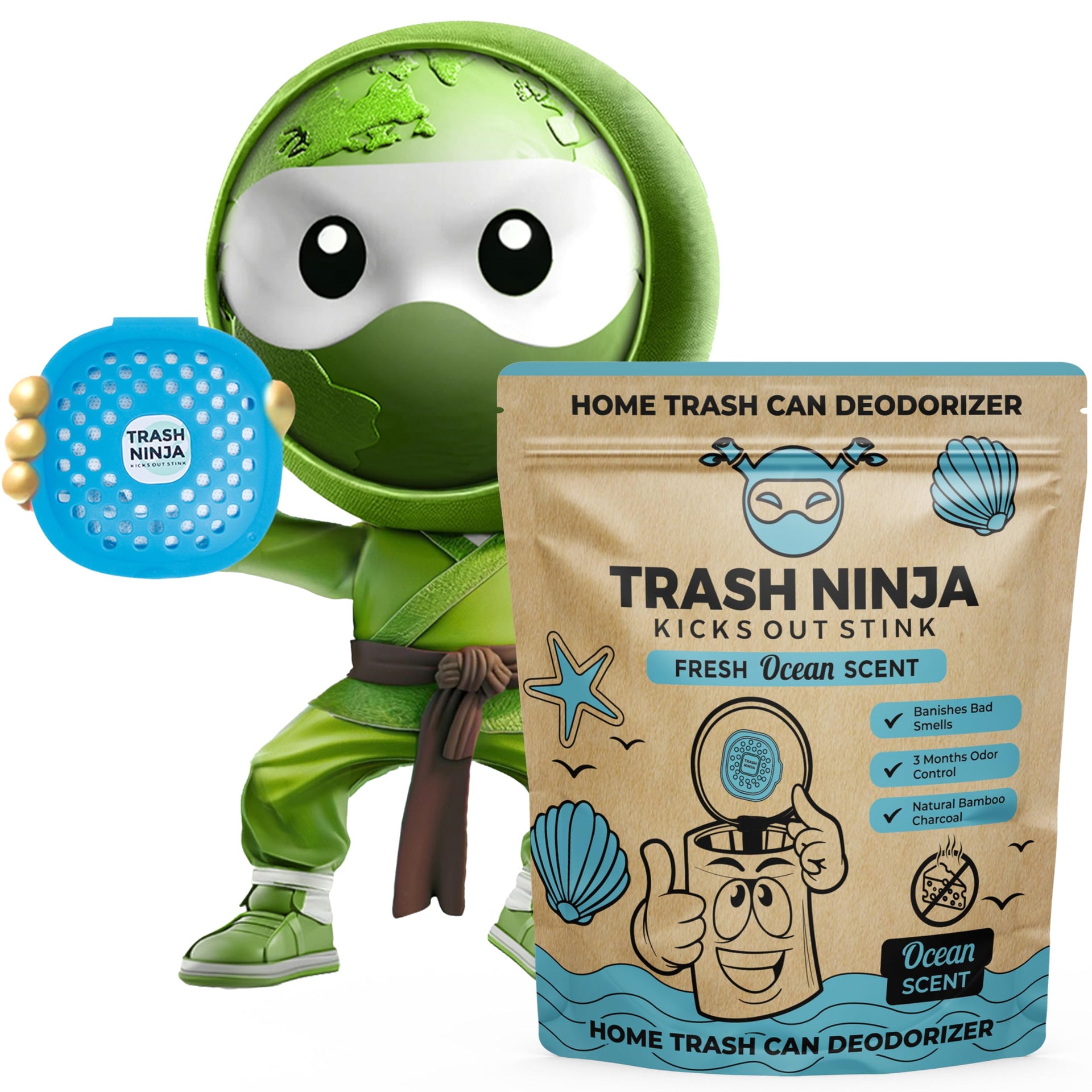 Trash Ninja Trash Can Deodorizer