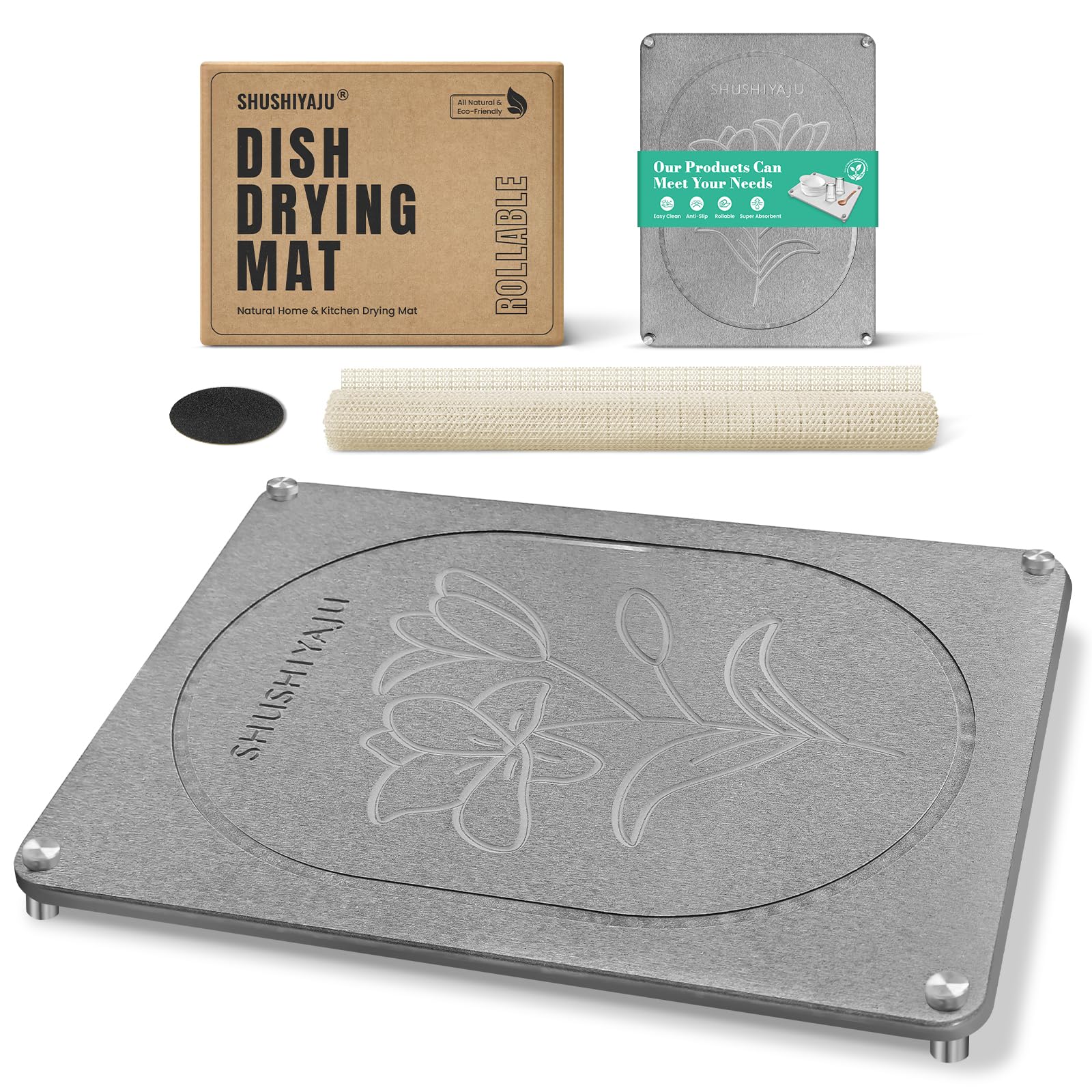 Stone Drying Mat For Kitchen Counter Superb Absorbent Diatomaceous Earth Mats with Non