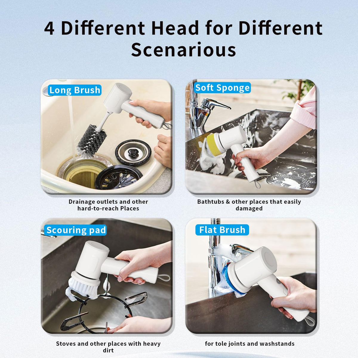 Electric Spin Scrubber