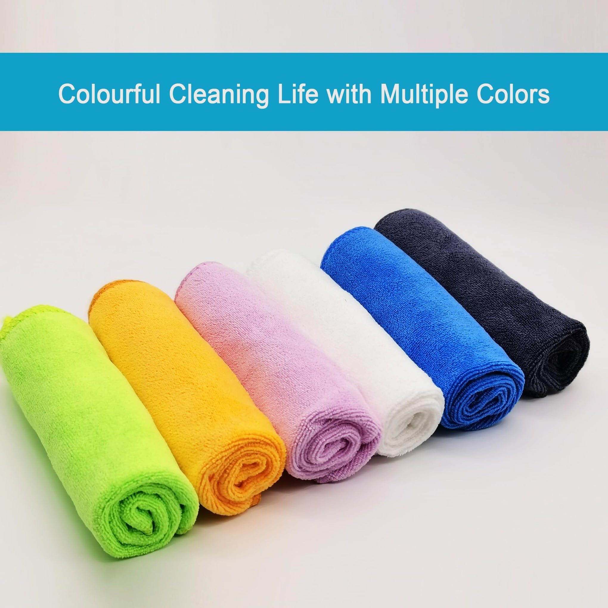 400 GSM Microfiber Cleaning Cloths (8 Count)