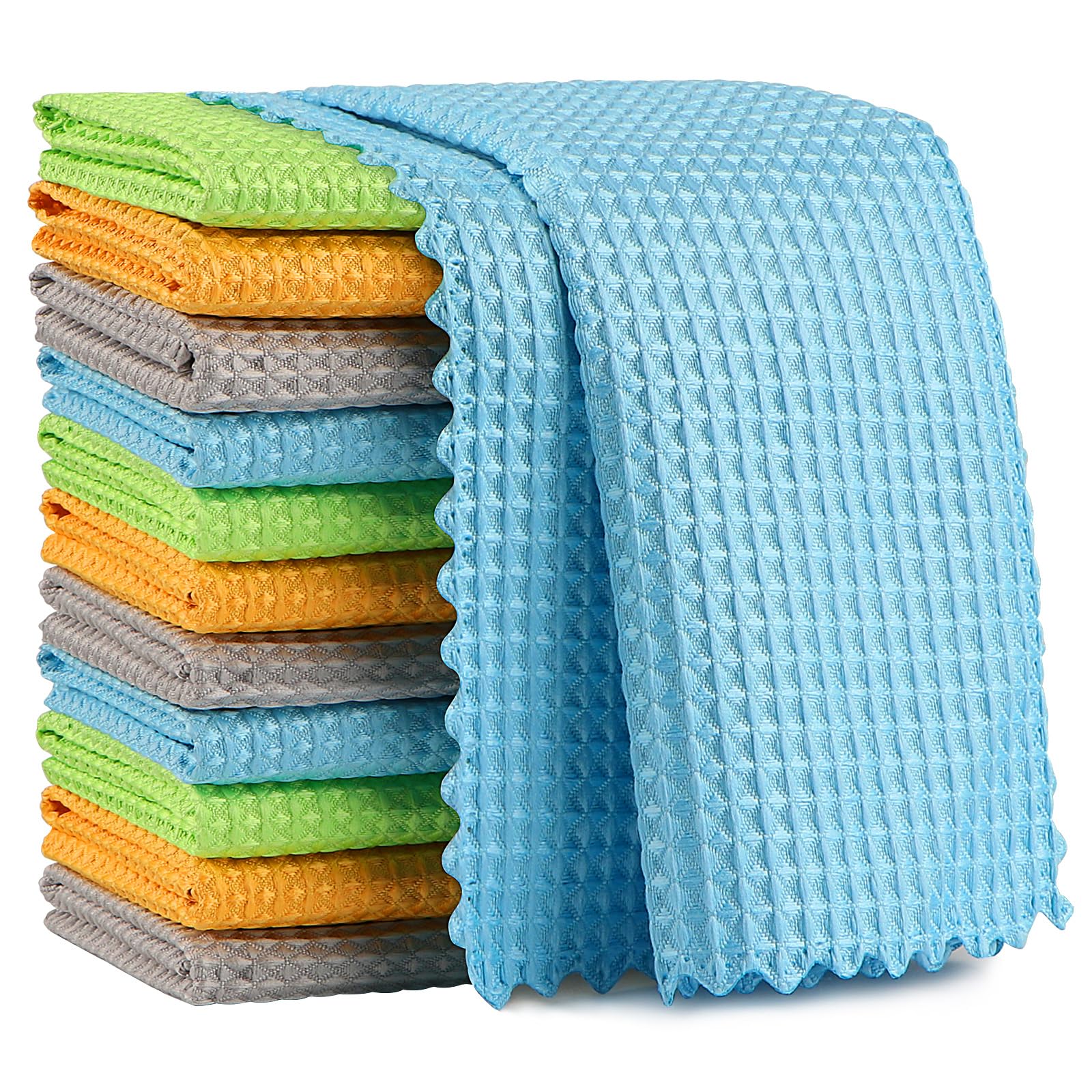 Microfiber Glass Cleaning Cloth 12PK (12 Count)