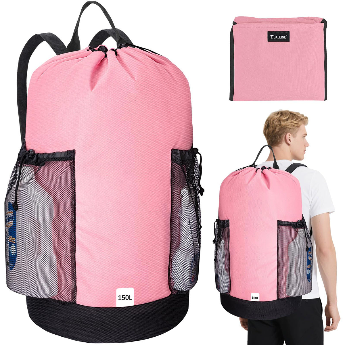 150L Laundry Bag Backpack