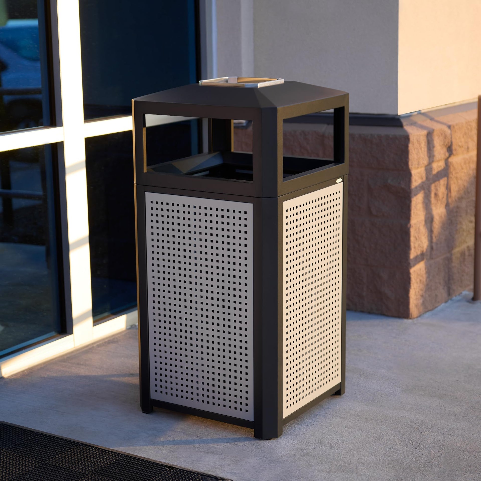 Evos Steel Trash Can