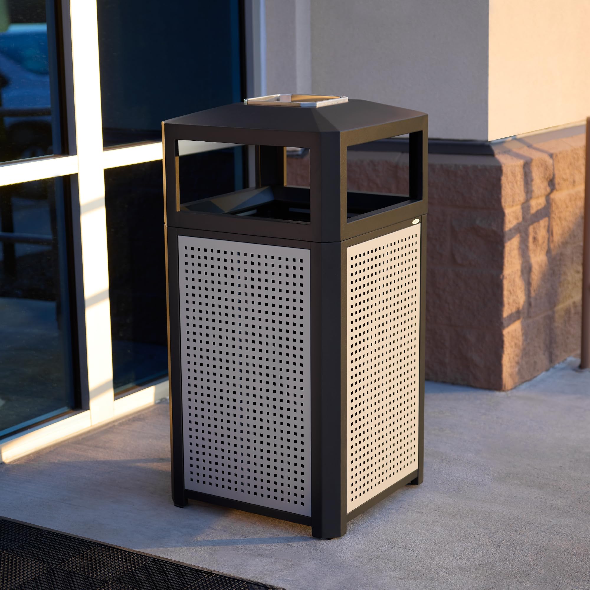 Evos Steel Trash Can