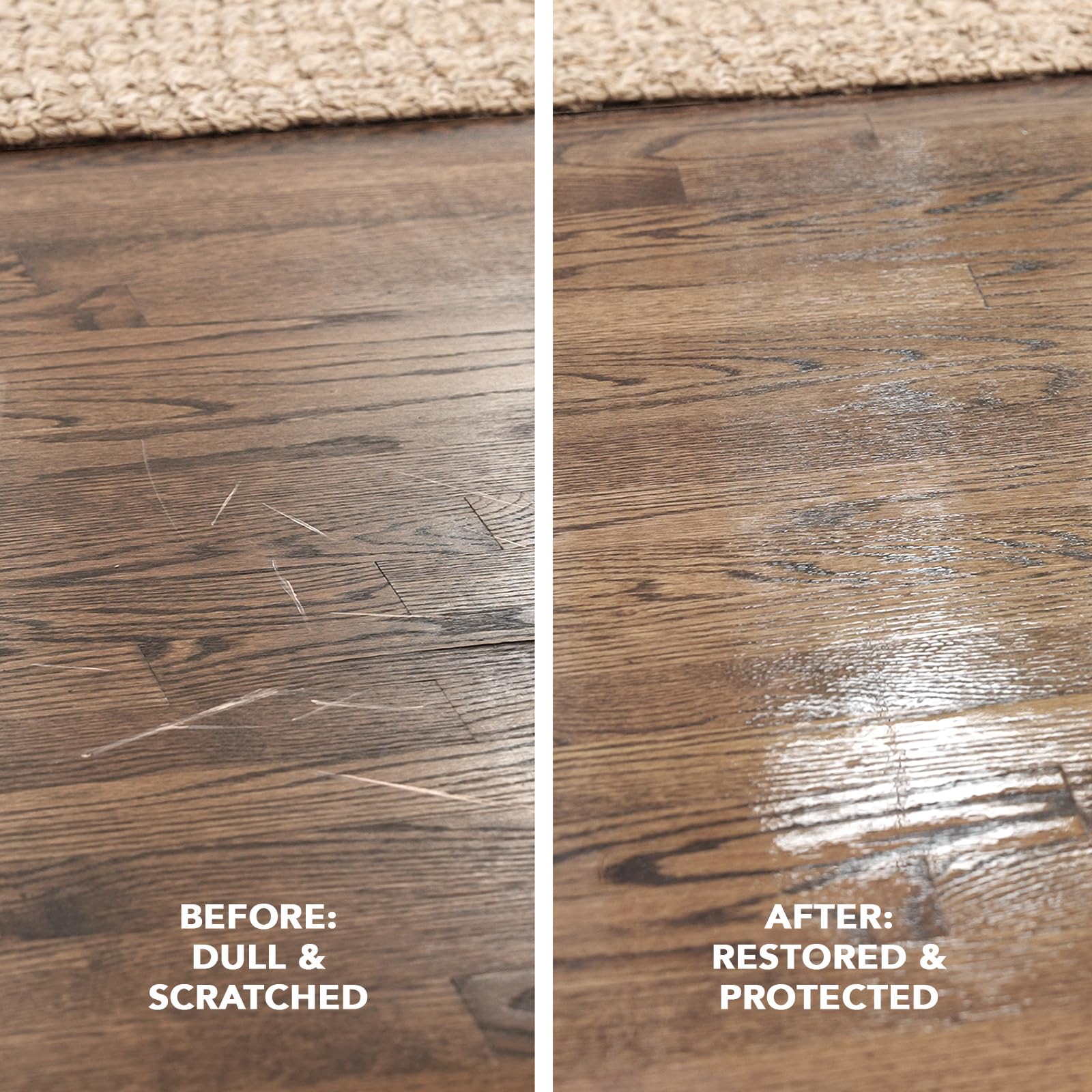 Wood Floor Polish and Restorer 32 Oz 3PC Bundle (96 Fl Oz)