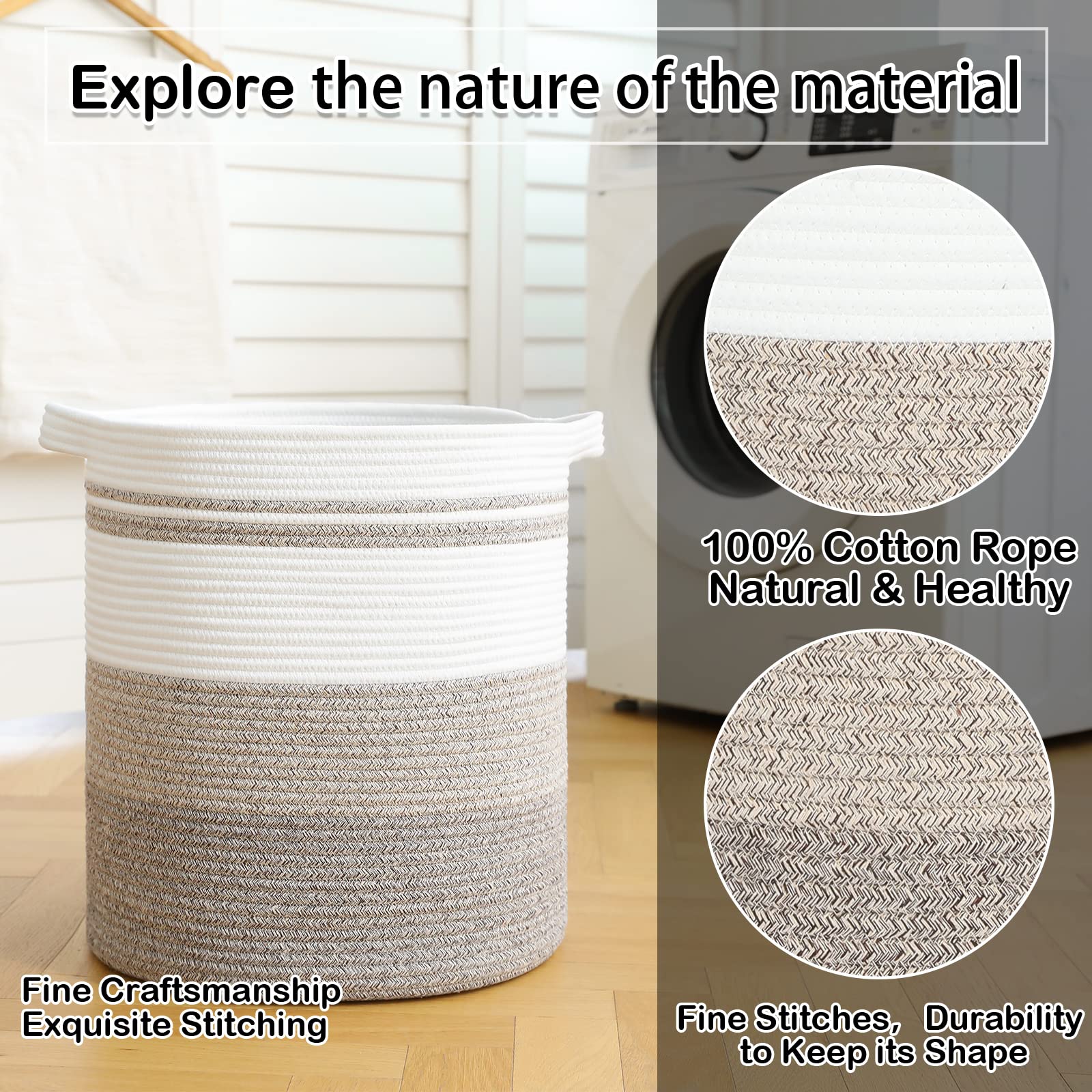 58L Laundry Baskets