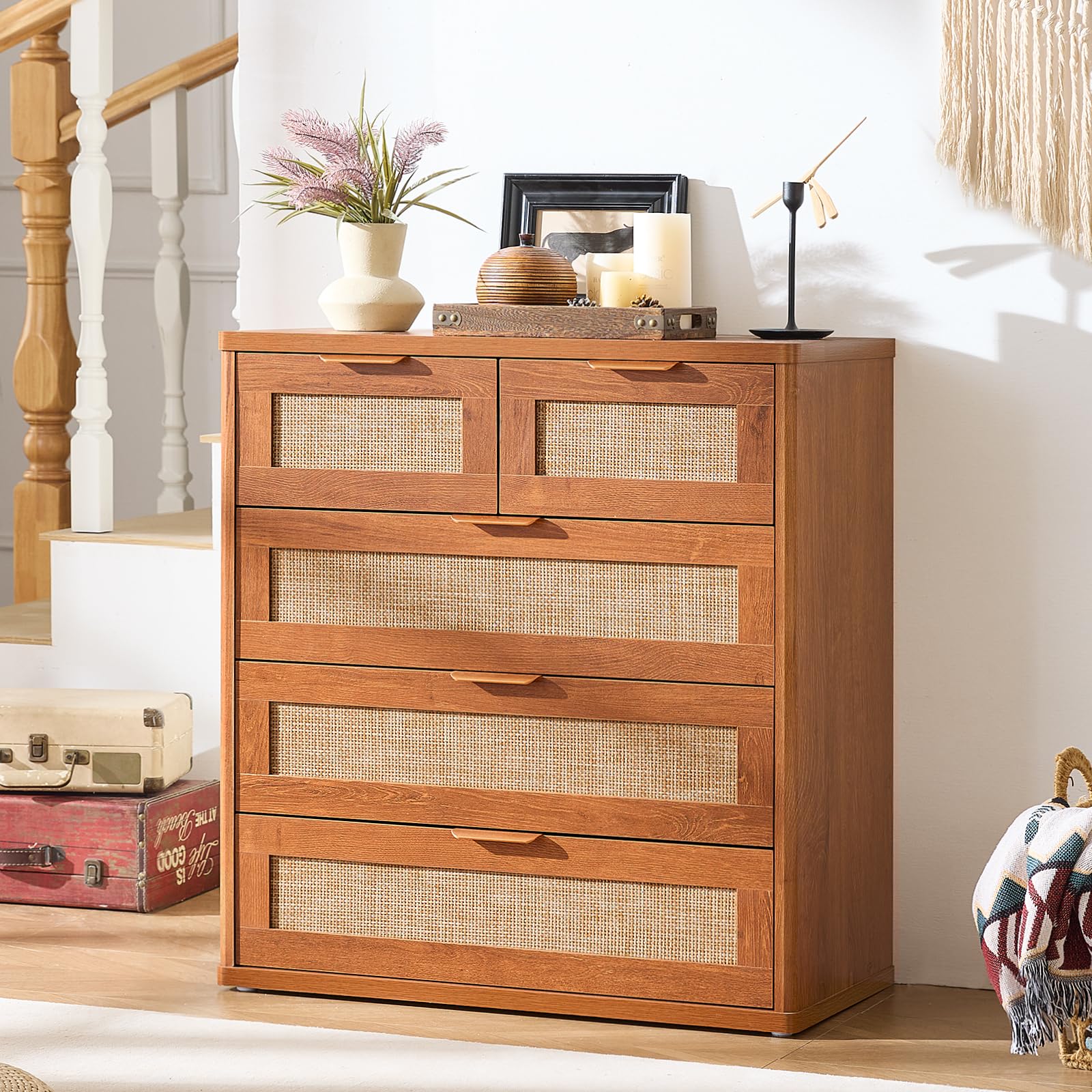 Rattan Dresser for Bedroom