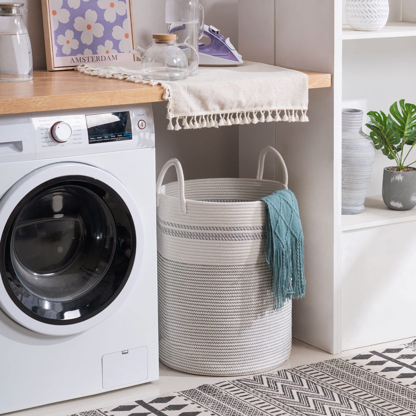Woven Laundry Hamper