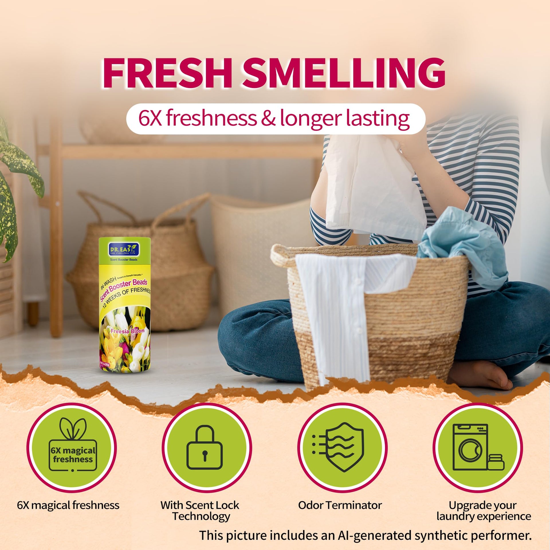 DR.EASY Laundry Scent Boosters 312g (11 Ounce)