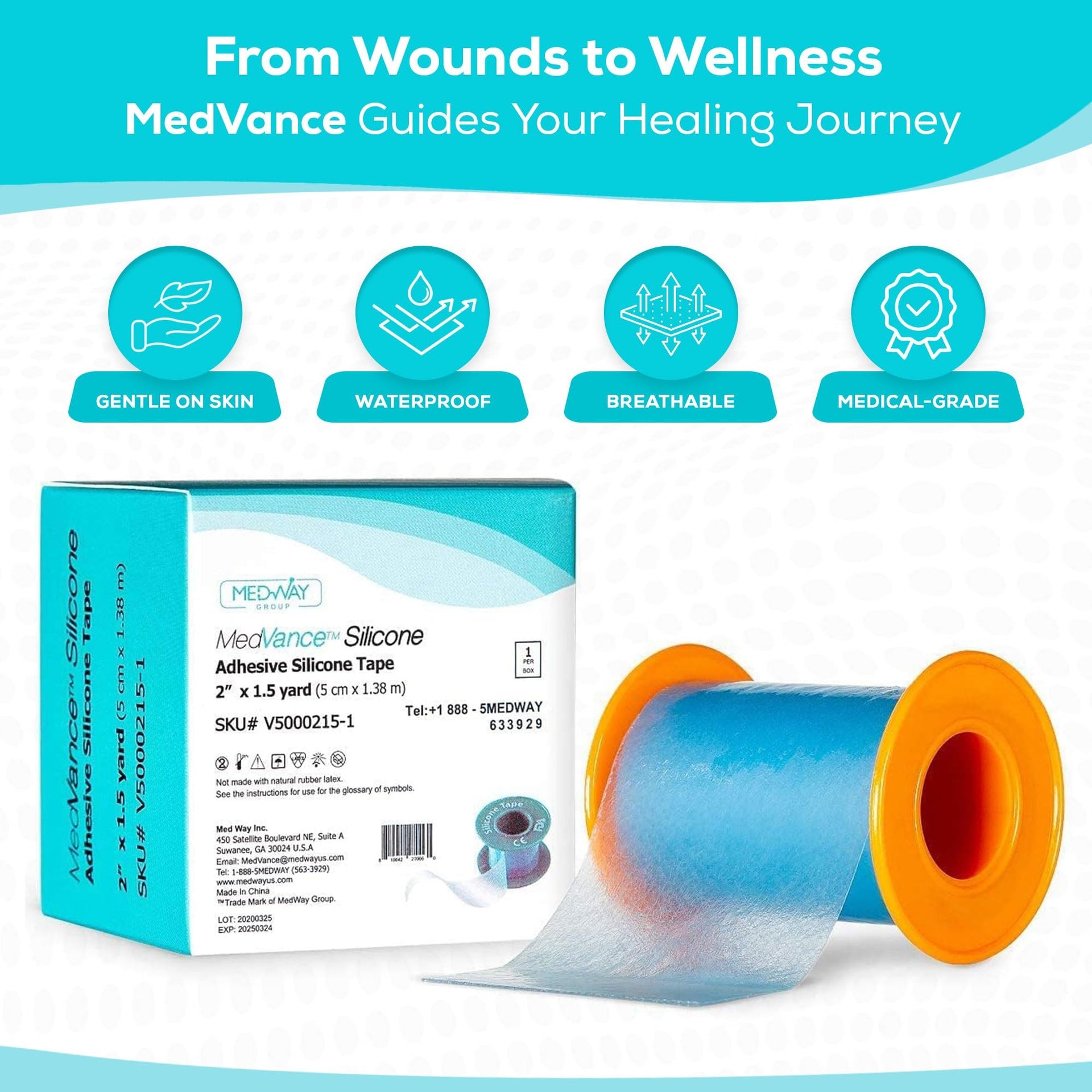 Silicone Adhesive Medical Tape